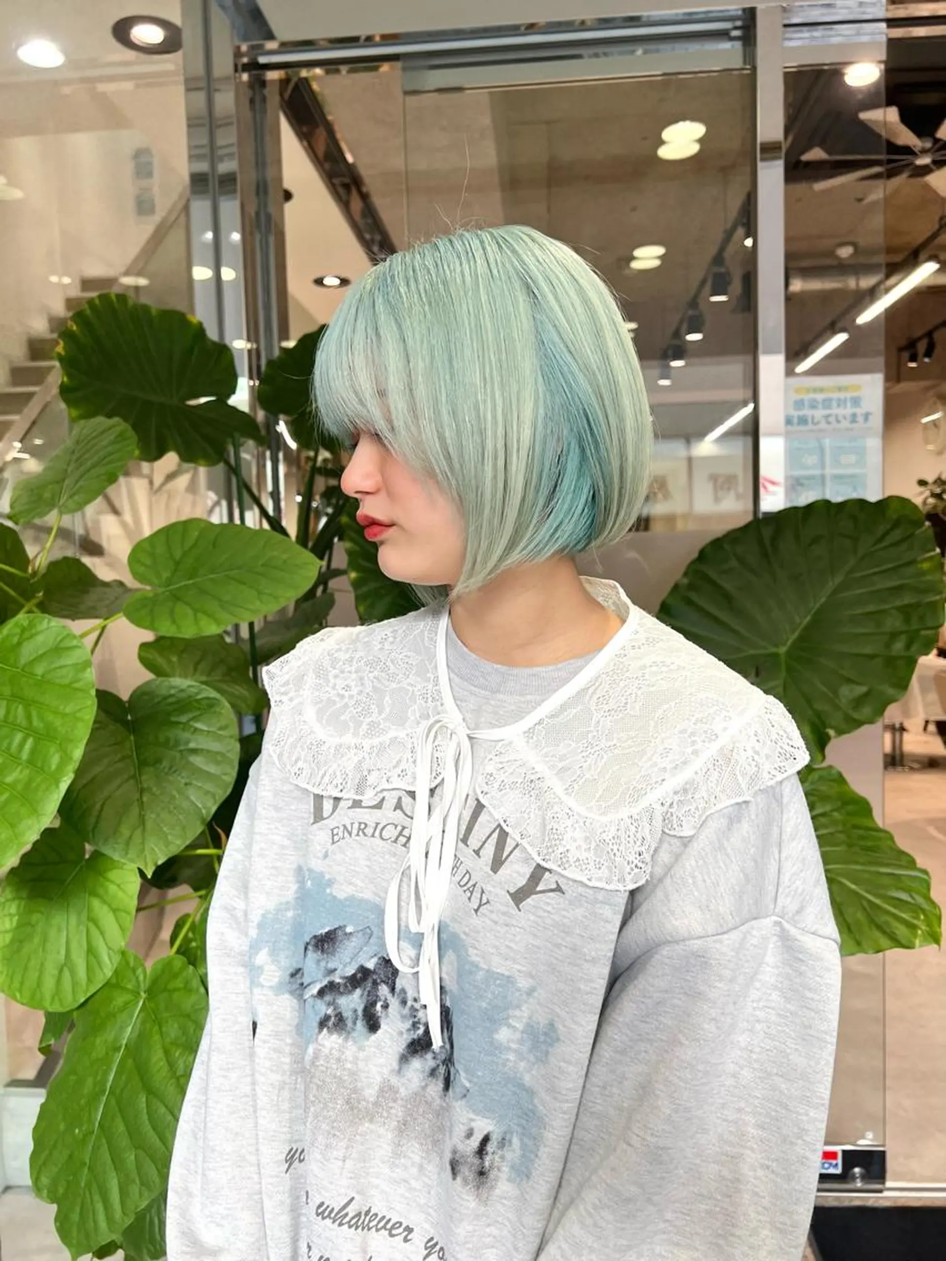 ショート カラー カット ヘアカラー トリートメント 🍀お悩み改善憧れの 美髪 小林風雅のヘアスタイル