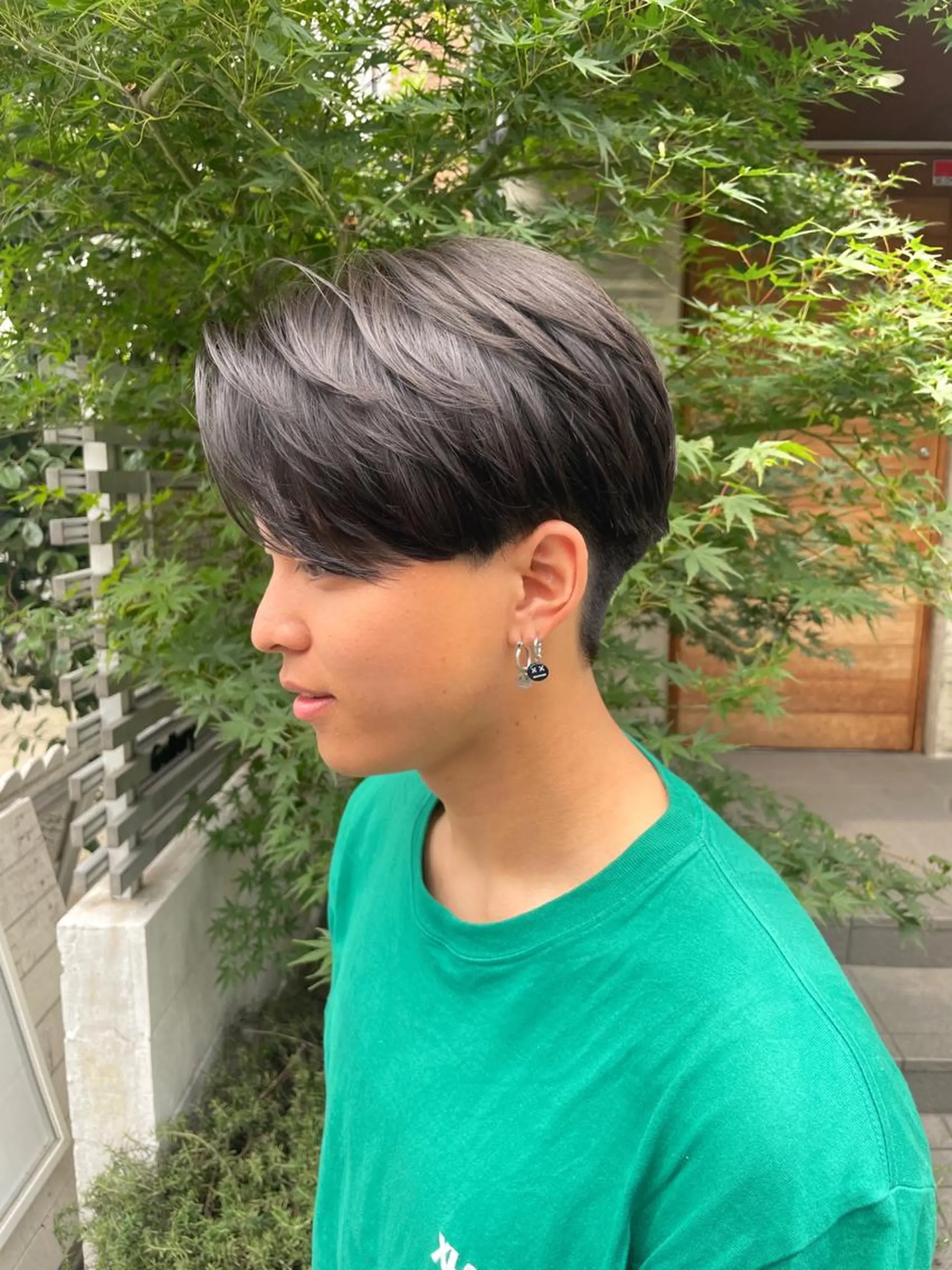 ショート メンズ カット 顔周りカット 【オノザワリョウ】のヘアスタイル