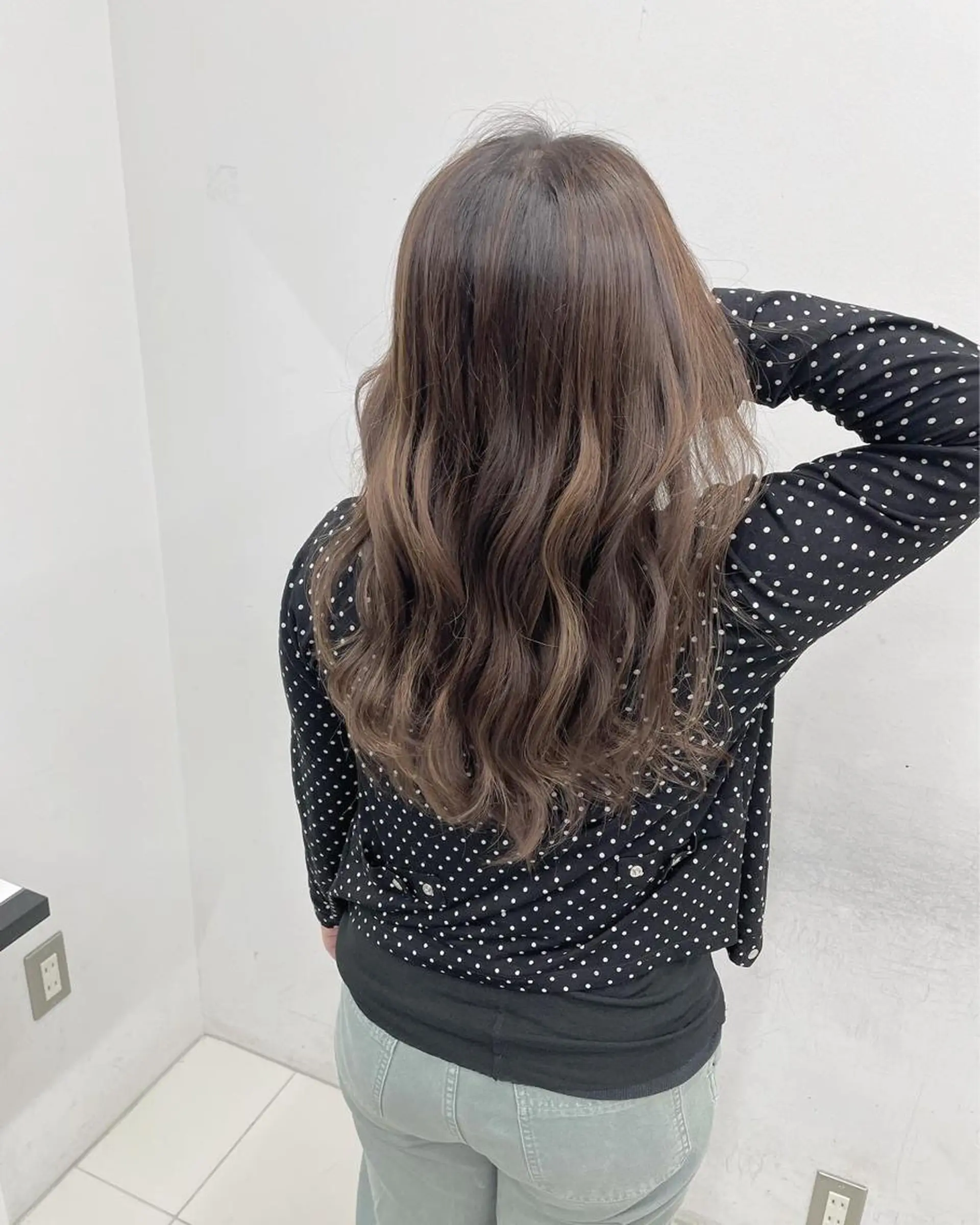 ミディアム カラー ハイライトカラー ハイライト ⭐️無料！カット モデル募集⭐️夕貴のヘアスタイル