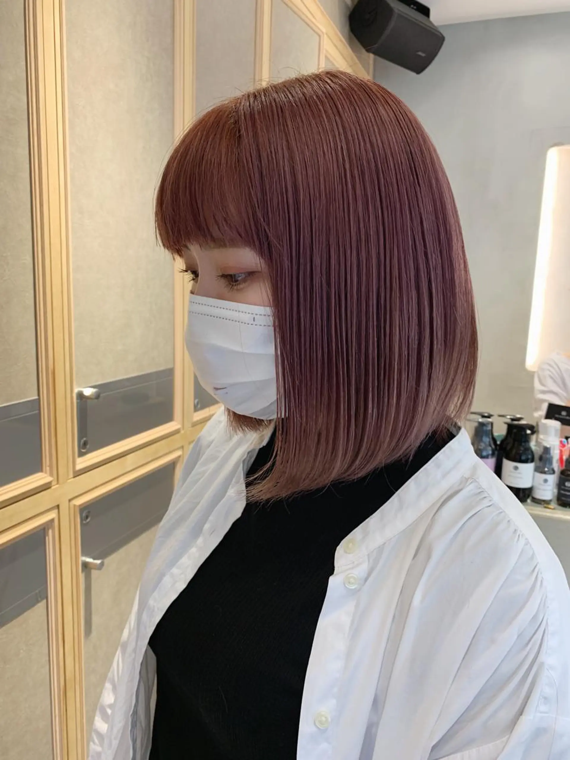 ショート カラー TENELE所属・チバ タクミのヘアスタイル