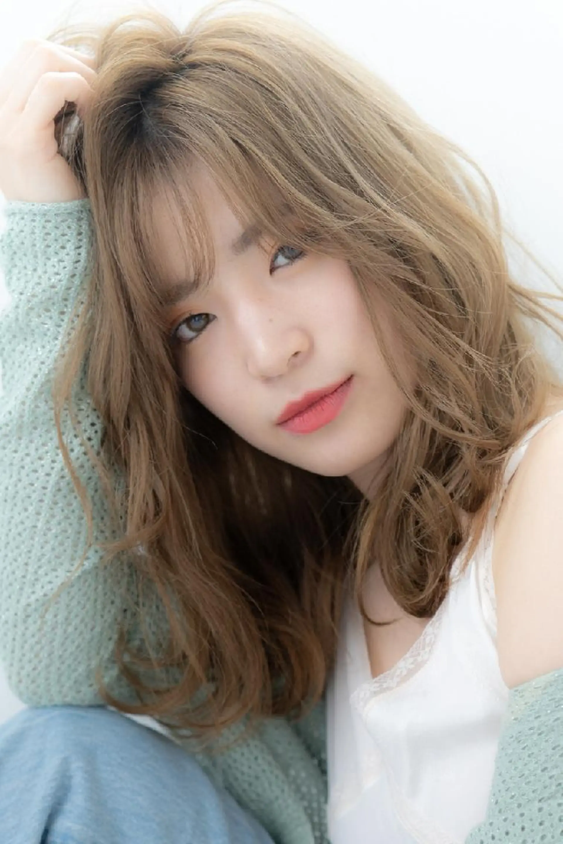 カラー カット ヘアカラー 鶴田 連のヘアスタイル