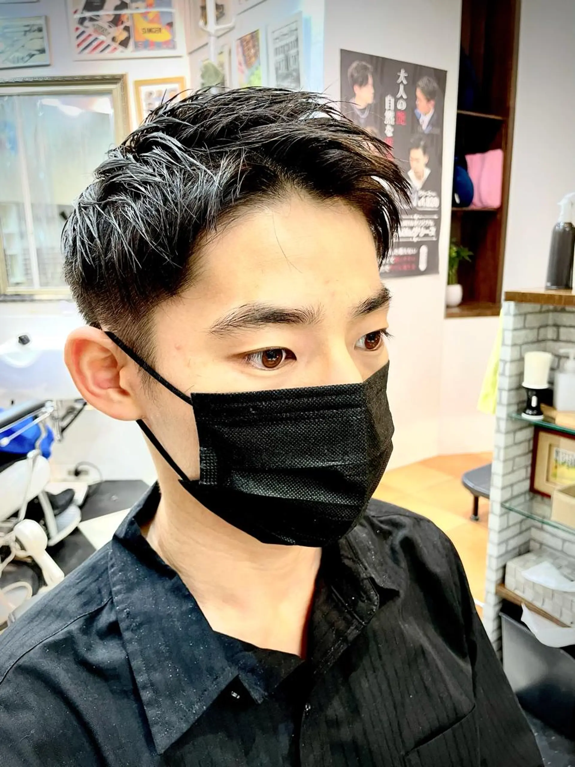 ショート ヘアアレンジ メンズ Kamiya's TOKYO 安孫子のヘアスタイル