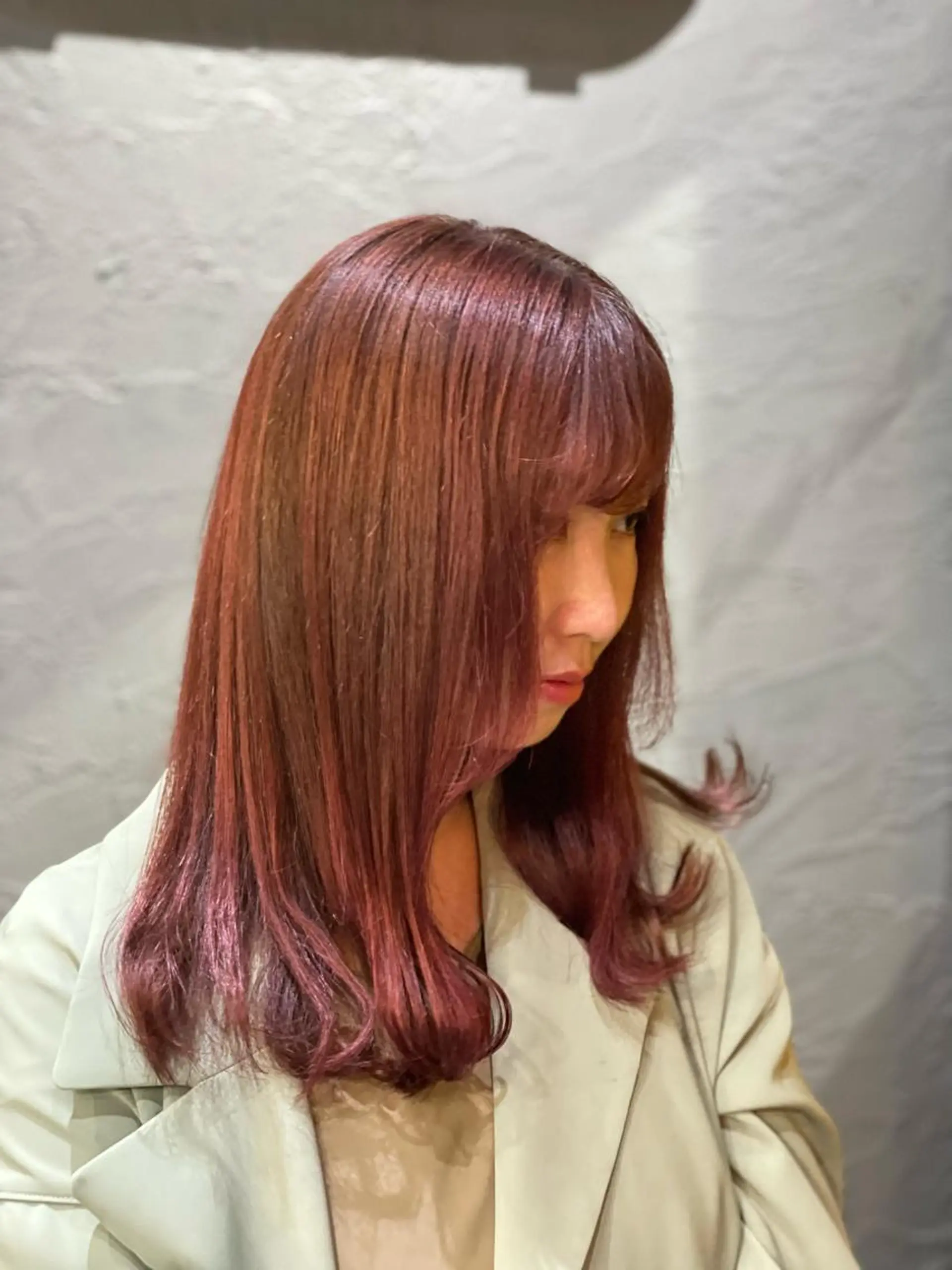 セミロング カラー エクステ/カラー/ TOMOYUKIのヘアスタイル