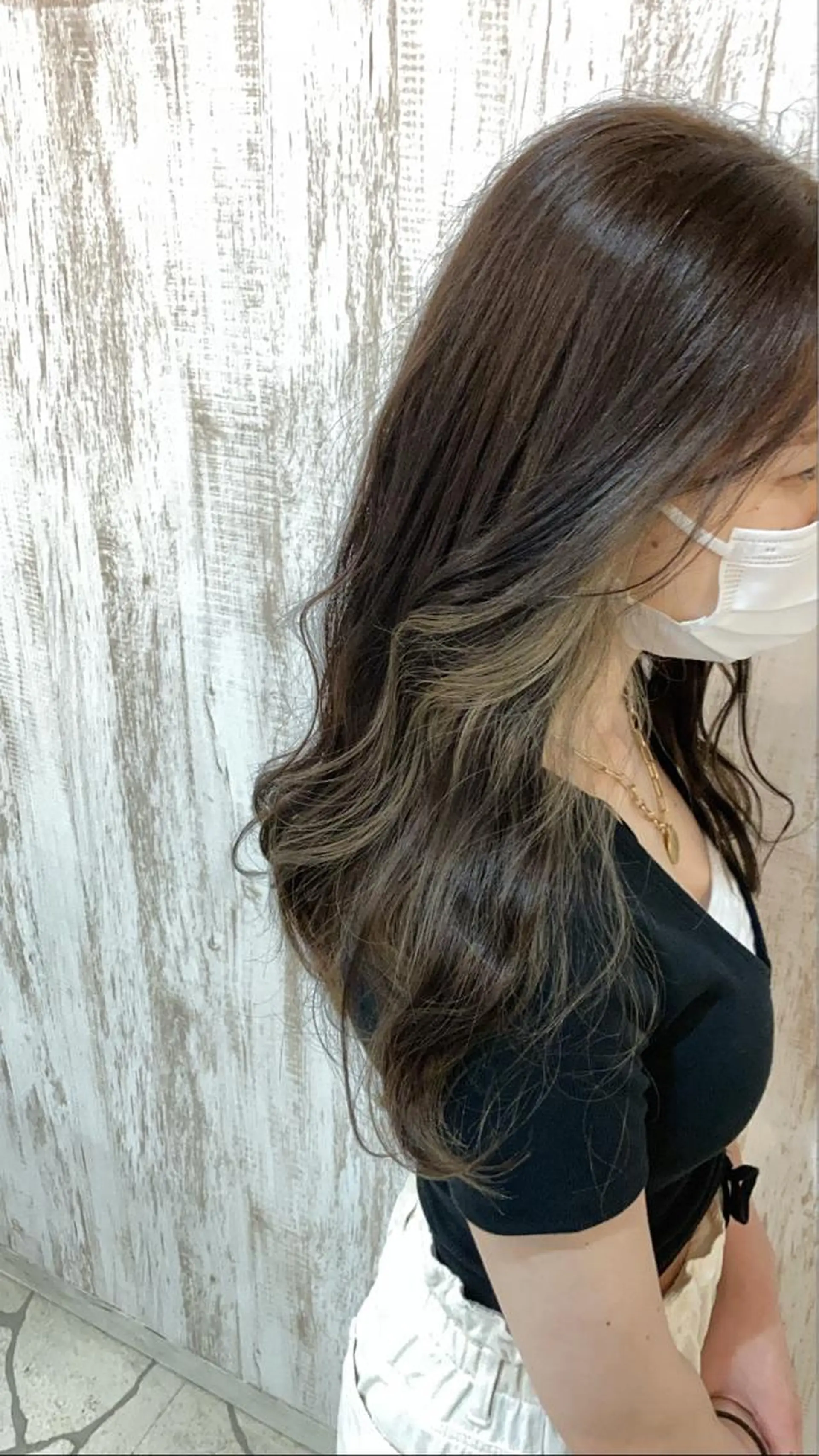 ロング 韓国風🫧艶カラー 💟ran💟のヘアスタイル