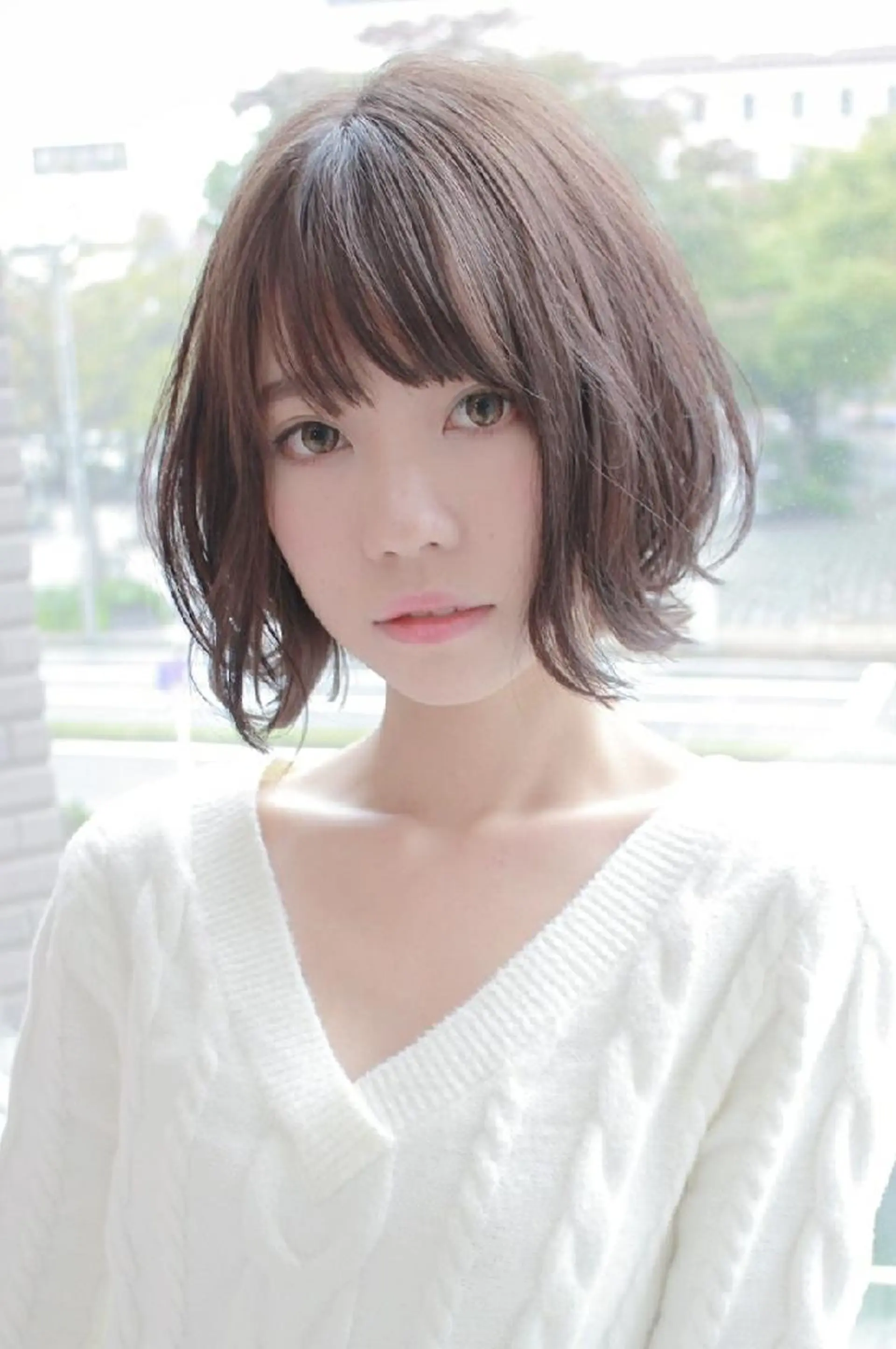 ショート カラー パーマ カット ヘアカラー 伊藤 功士のヘアスタイル