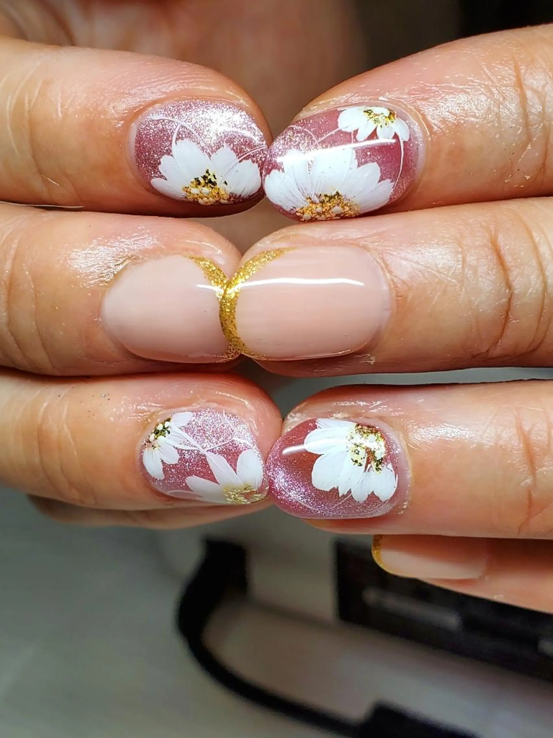 ネイル フラワーネイル マグネットネイル NAIL'S KISHのネイルデザイン