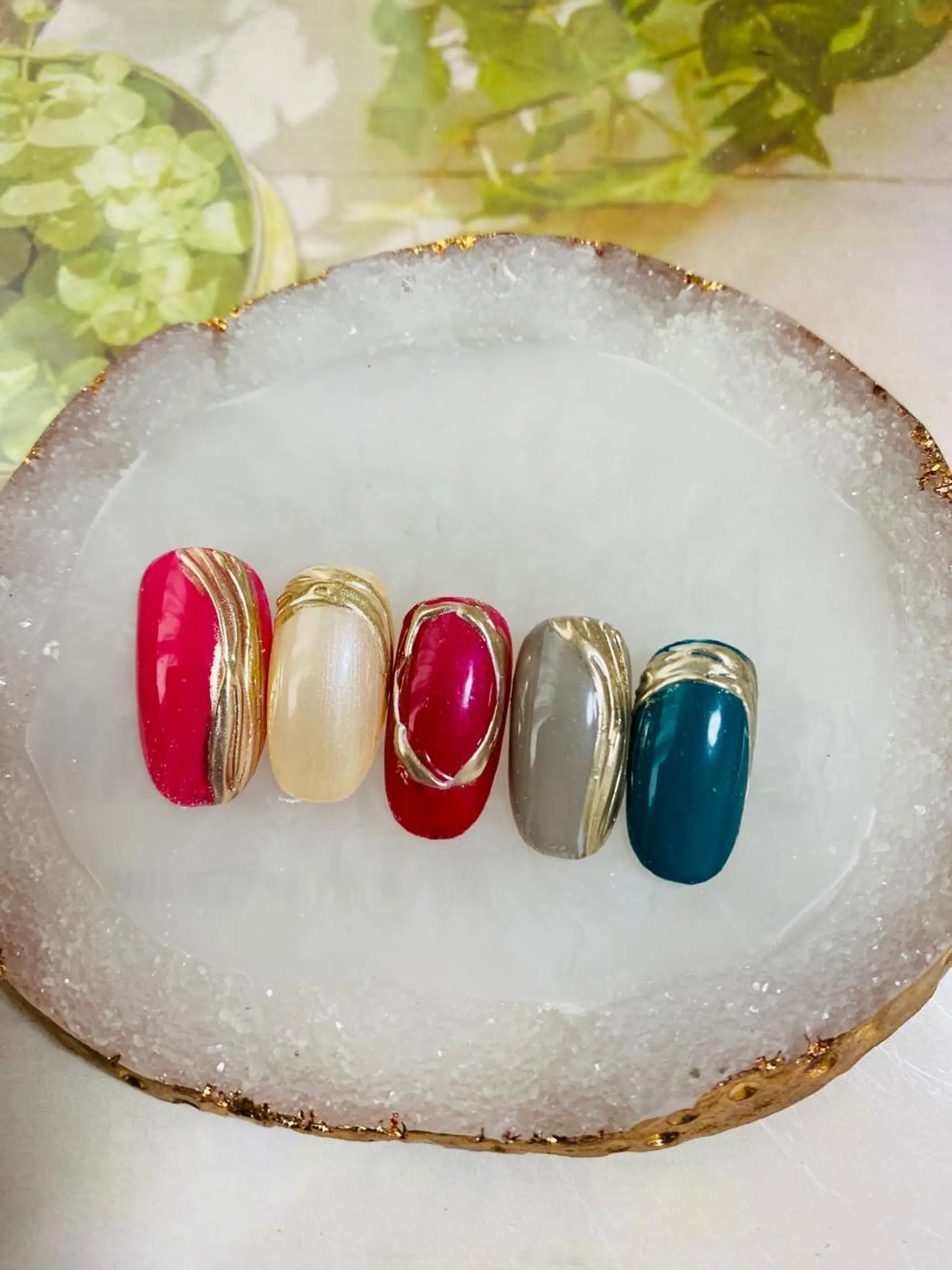 ネイル 自宅ネイルサロン ♦️nuance♦️のネイルデザイン