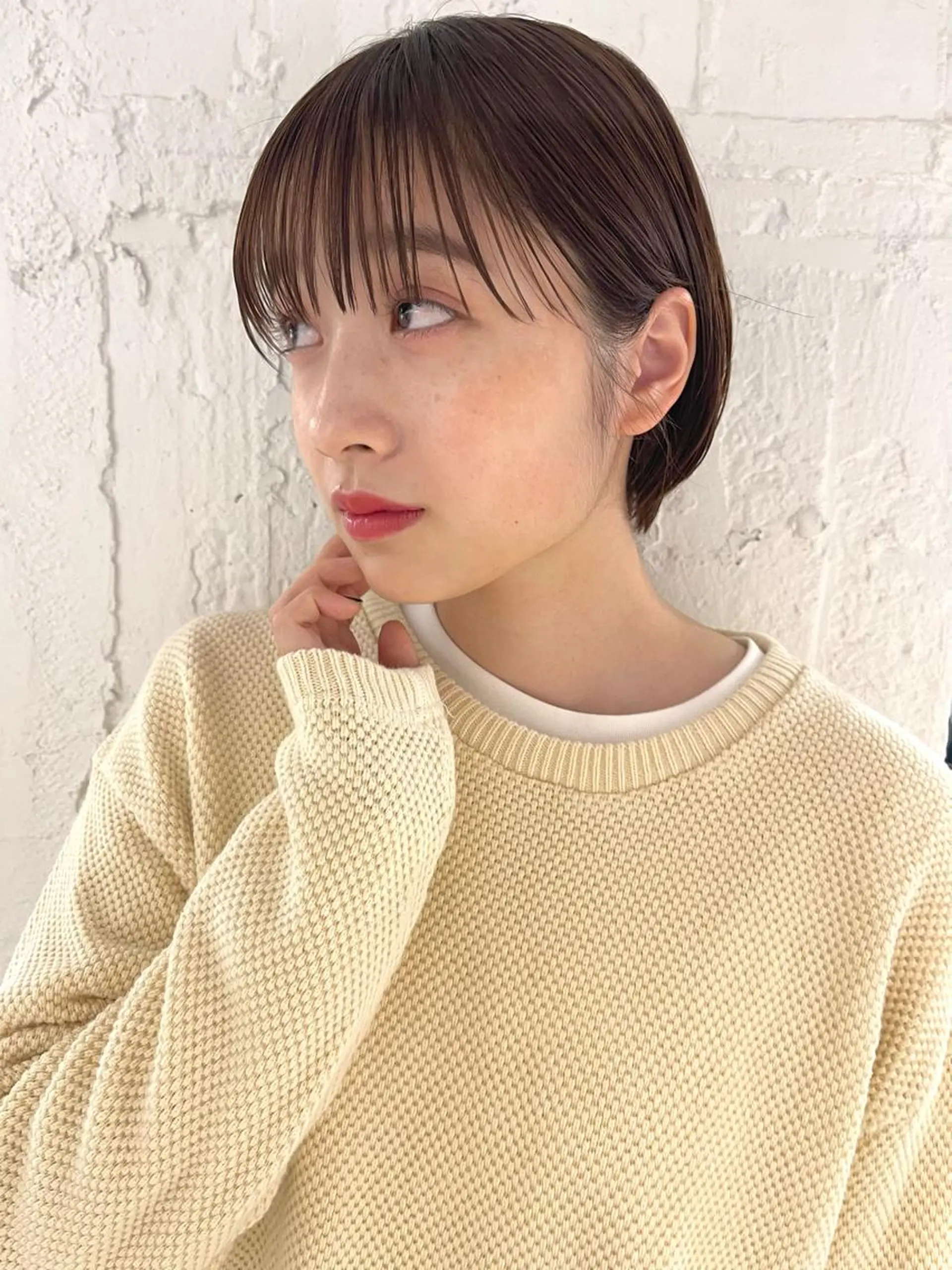 ショート カット ヘアカラー トリートメント 川本 裕🌿のヘアスタイル