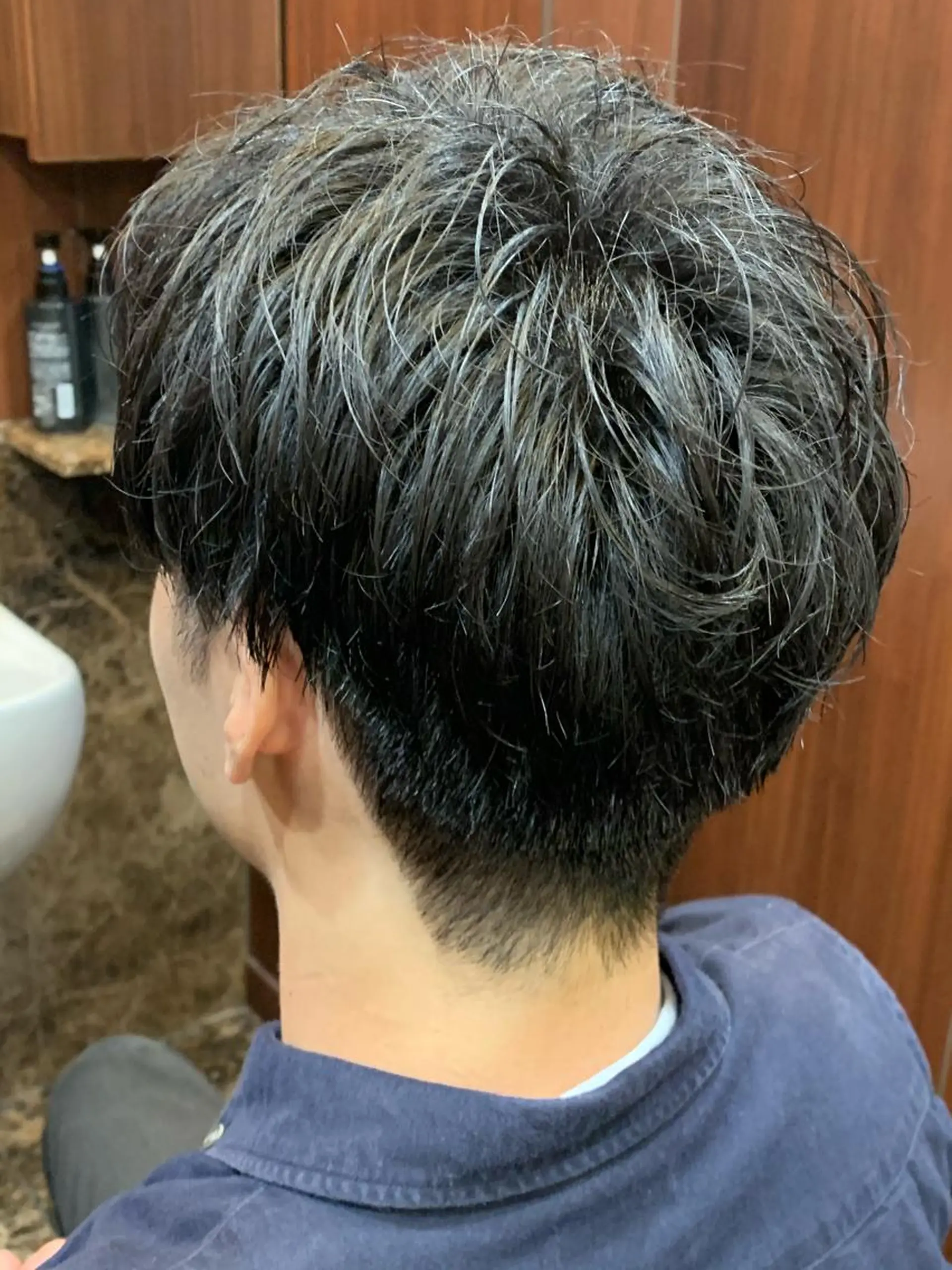 ショート メンズ 羽木 隆徒のヘアスタイル