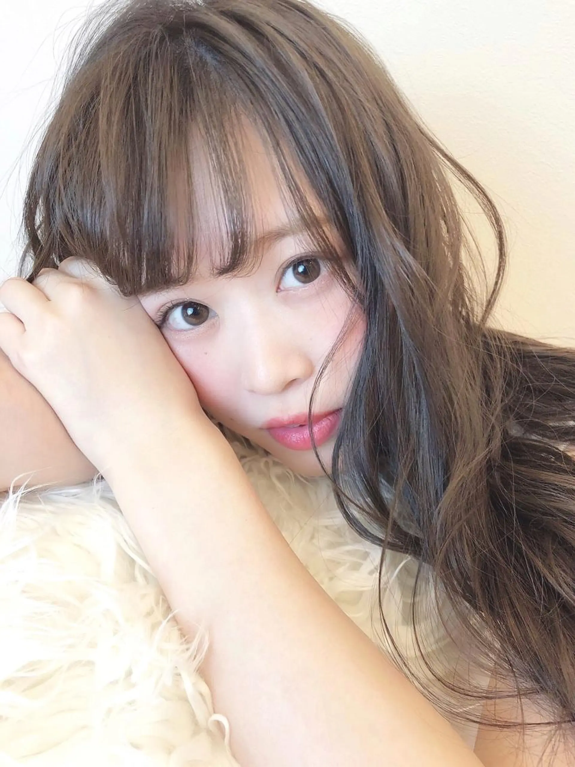 セミロング カット ヘアカラー トリートメント 具志 正太のヘアスタイル