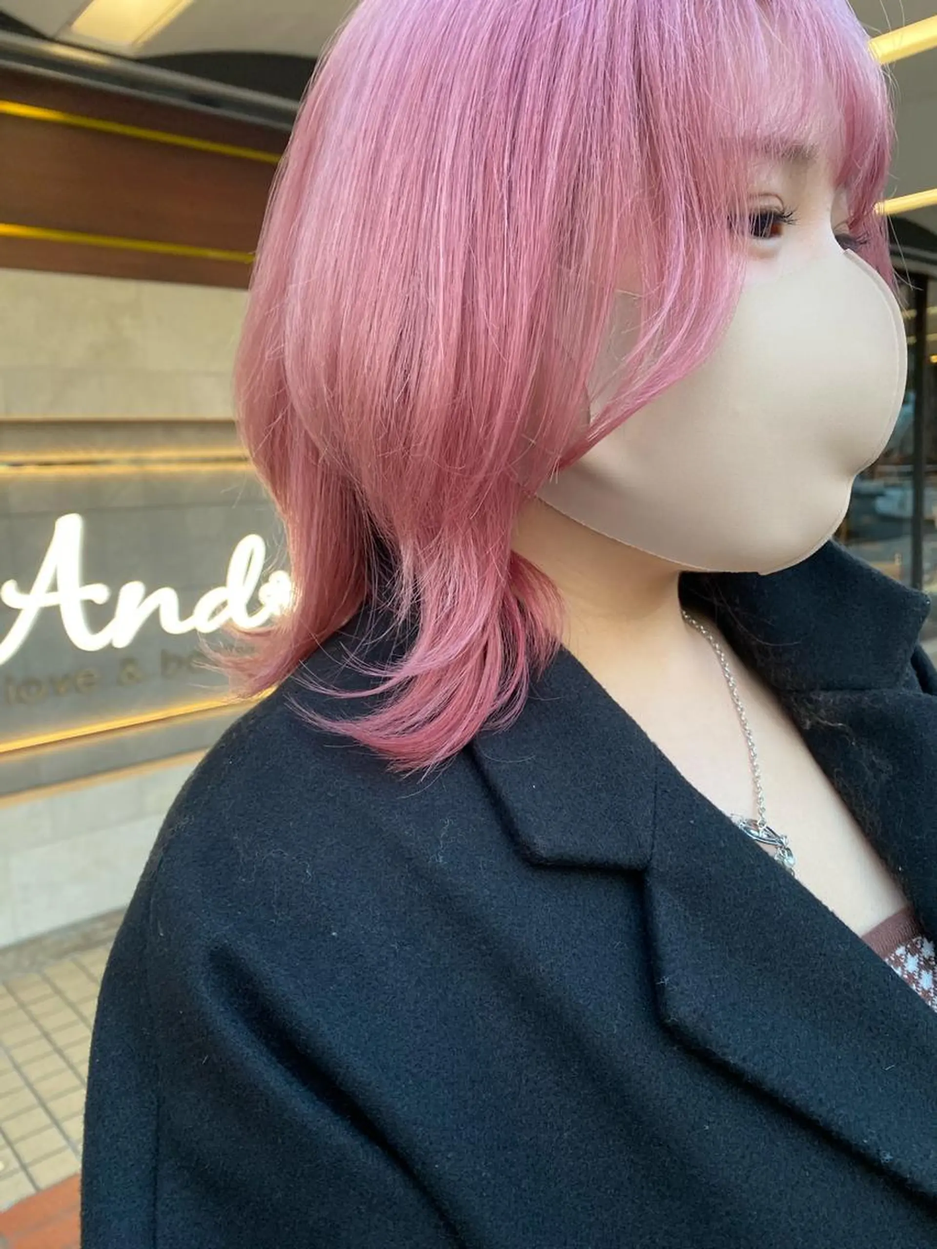 カラー ダブルカラー ピンクカラー Erina レイヤー/似合わせ♡のヘアスタイル