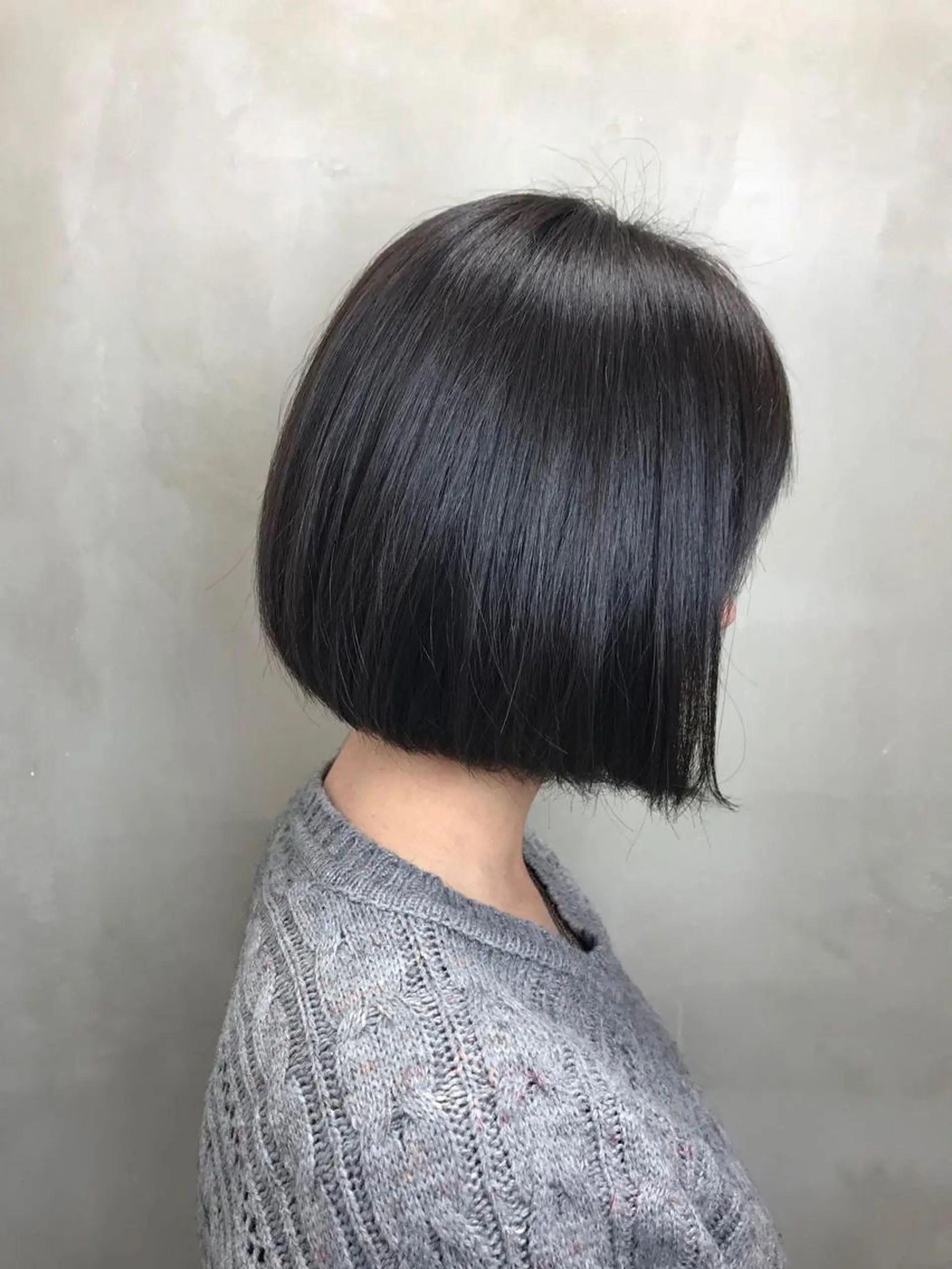 ショート カラー アッシュ ボブ 【透明感、艶髪】西村 有司のヘアスタイル