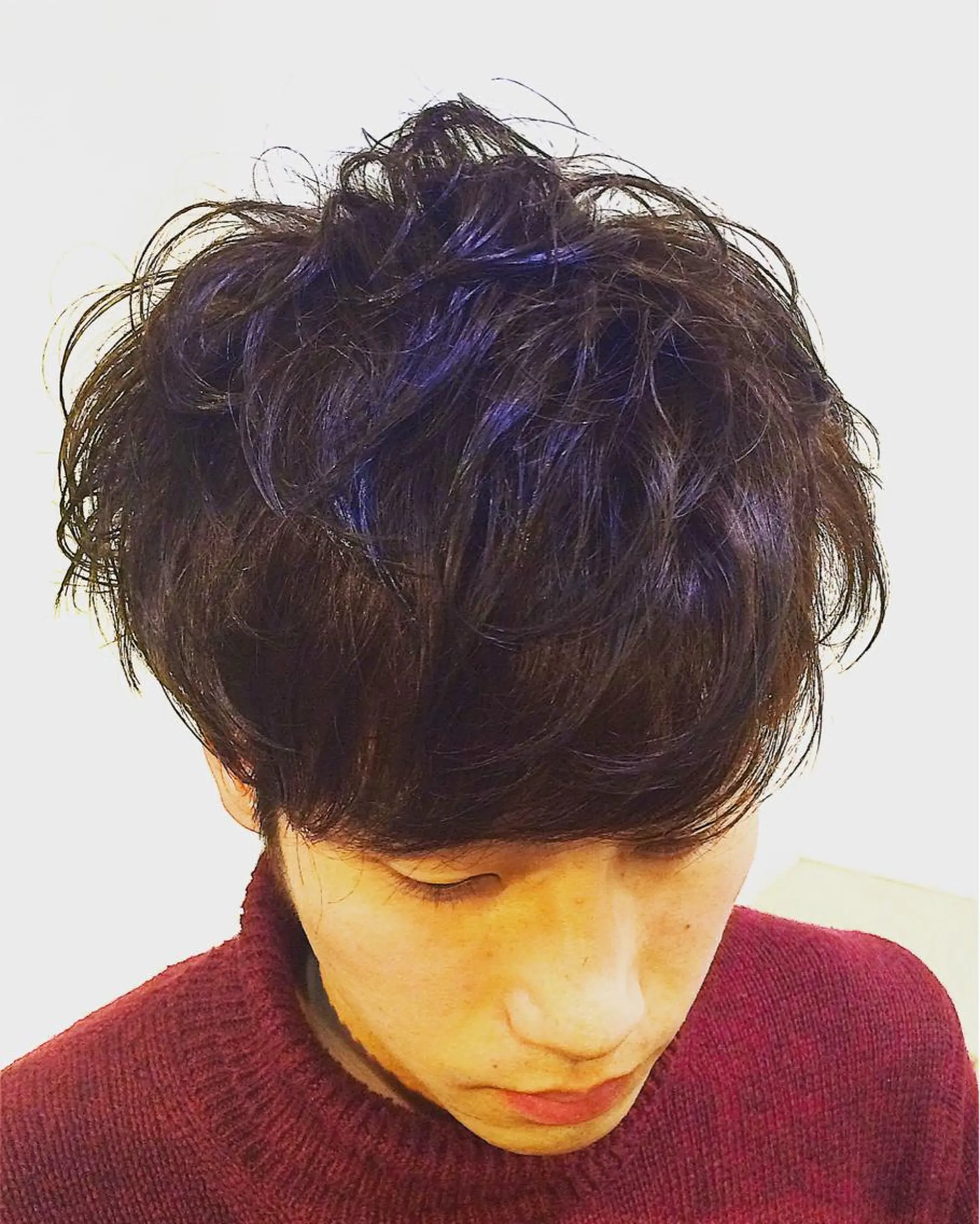 ショート カラー メンズ 大木 拓瑞のヘアスタイル