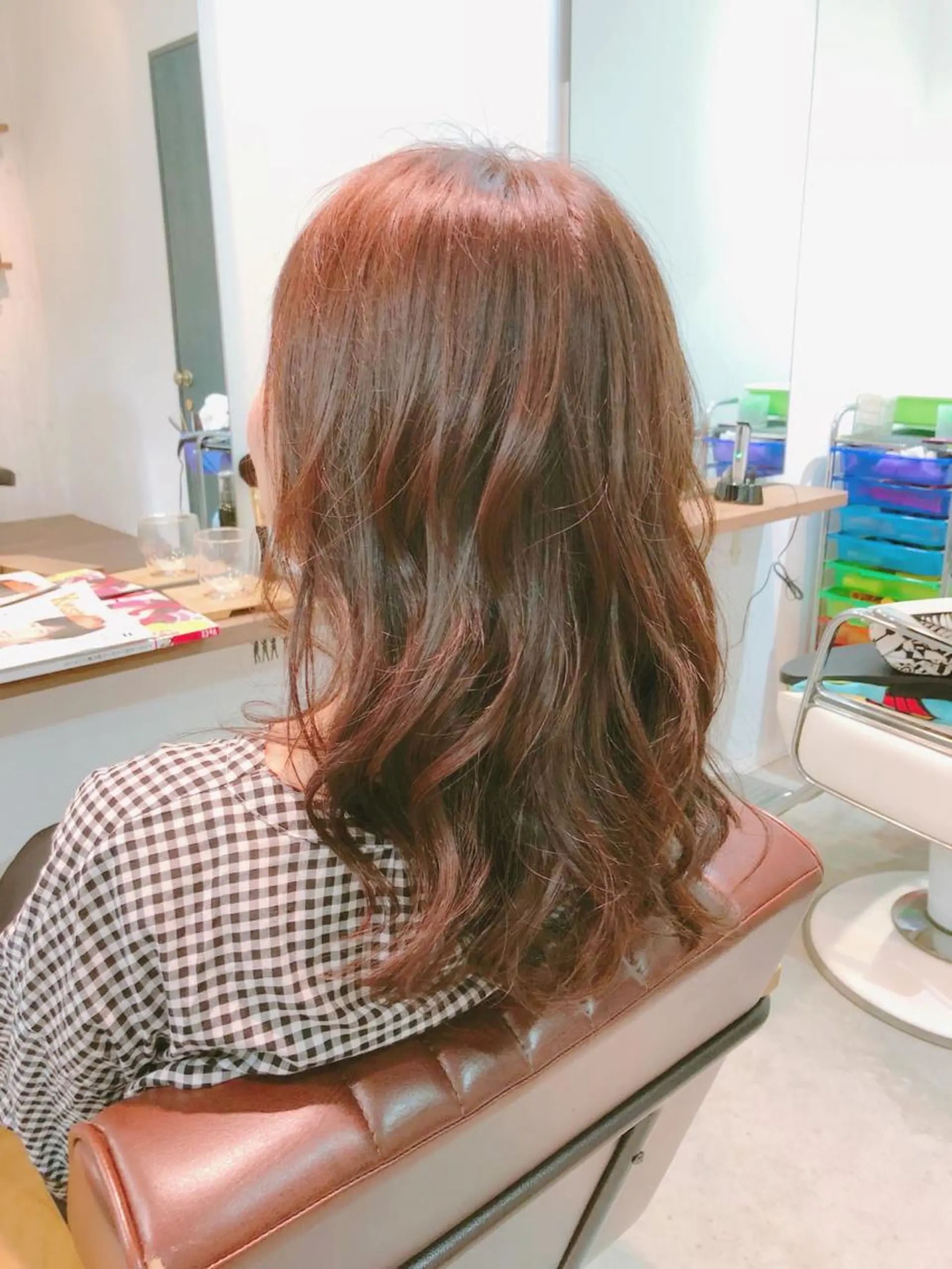 ロング カラー ブラウンカラー 村田 幸穂のヘアスタイル
