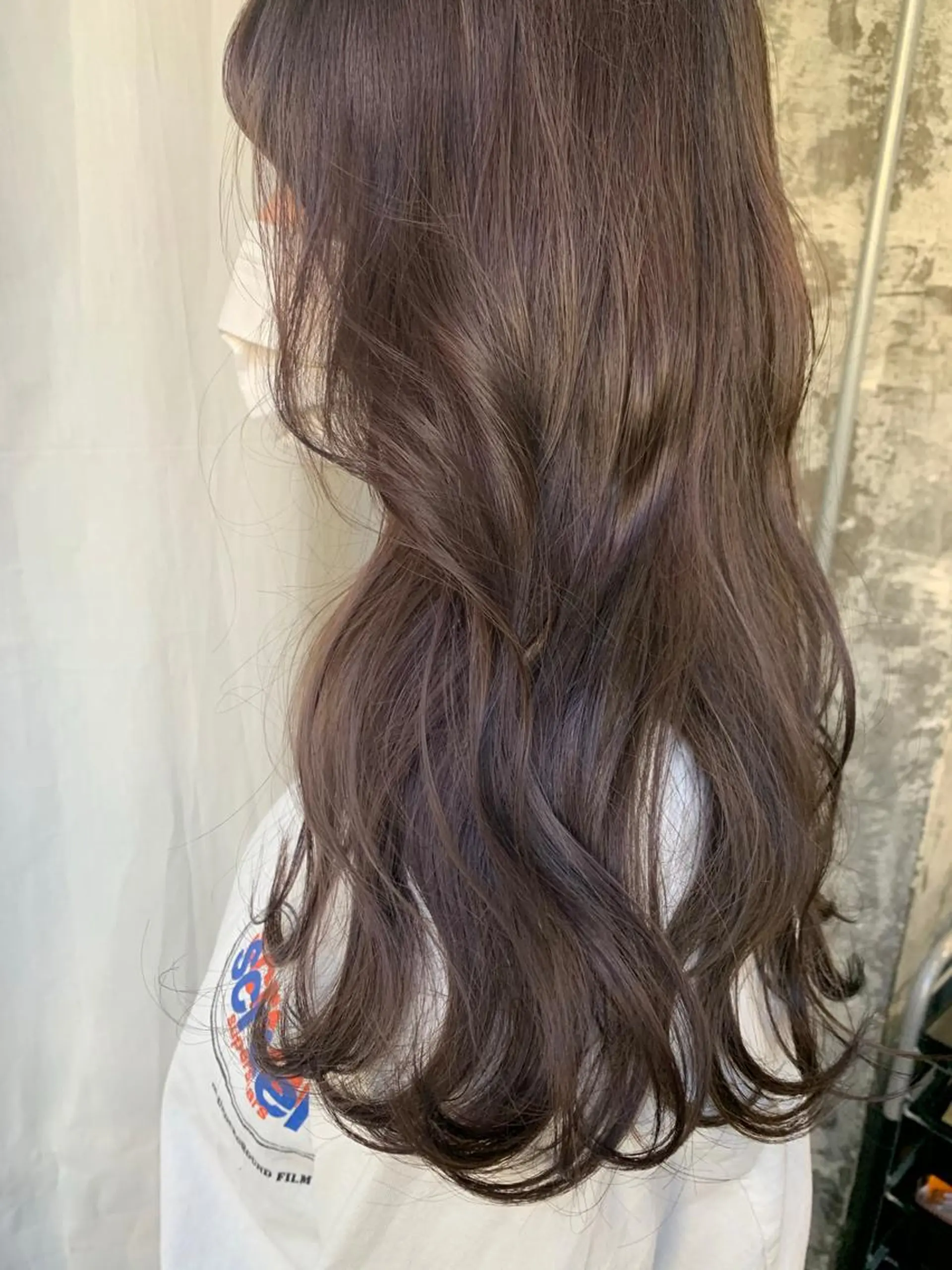 ロング カラー ヘアアレンジ 髙塚碧🇰🇷 韓国ヘア🎗️のヘアスタイル