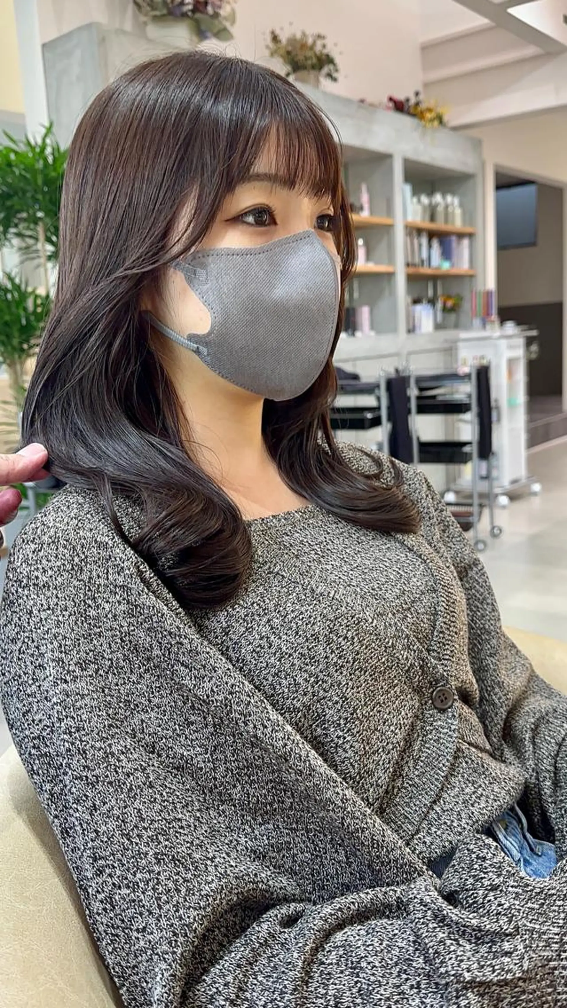 セミロング ヘアカラー トリートメント ヘアセット Londideal 高橋ヒロシのヘアスタイル