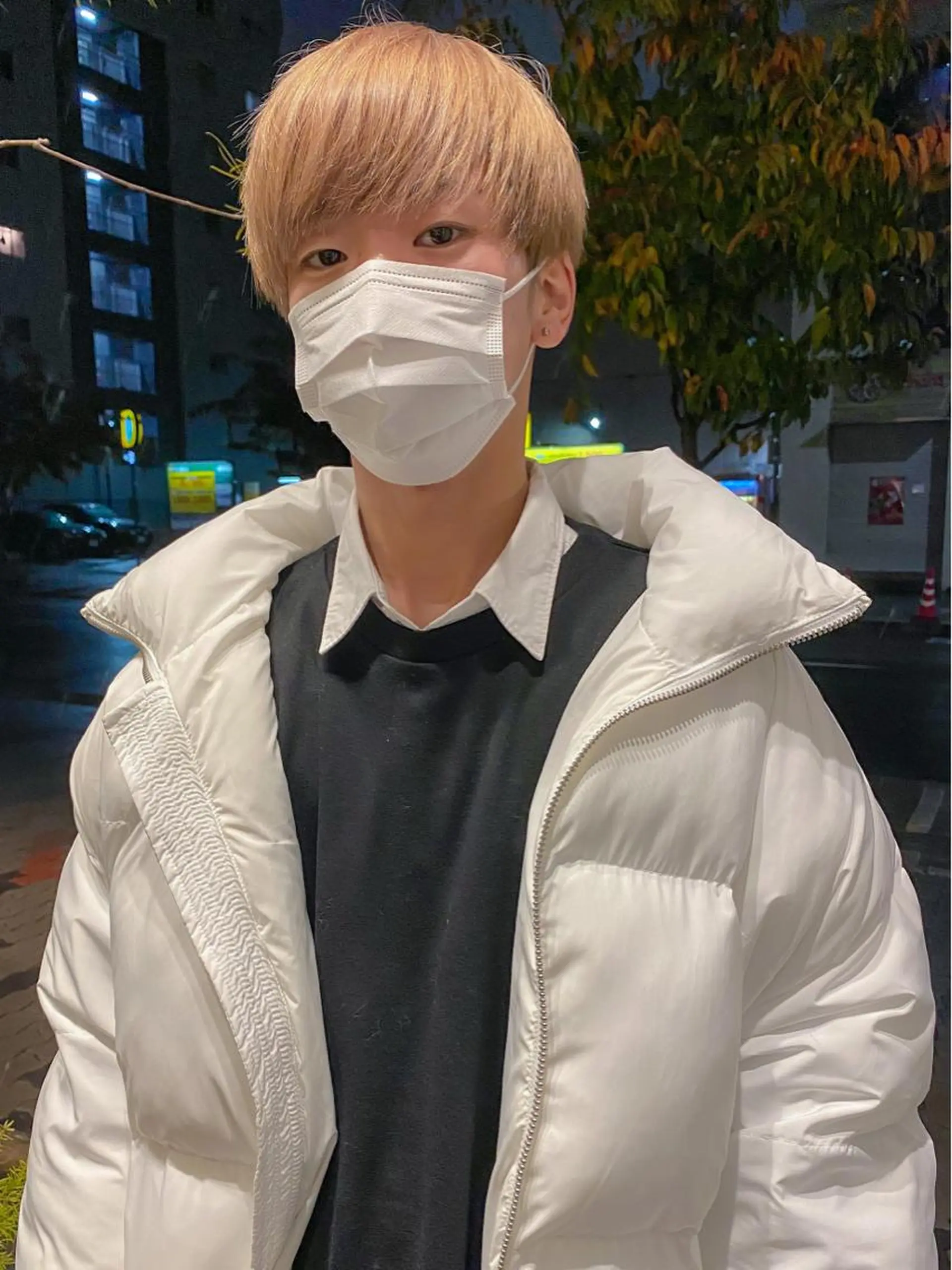 ショート カラー メンズ カット ヘアカラー メンズ/スパイキー ショート/ミツイのヘアスタイル