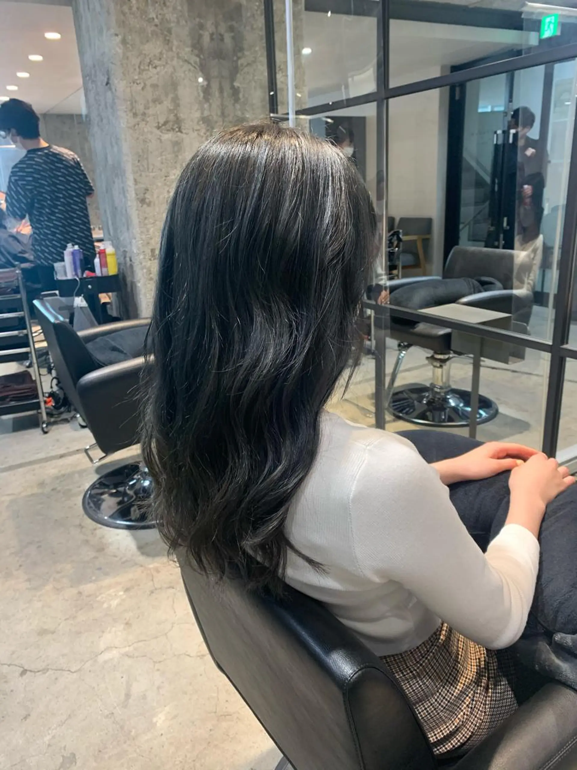 セミロング カラー 🌈艶髪/髪質改善 新宿itouのヘアスタイル