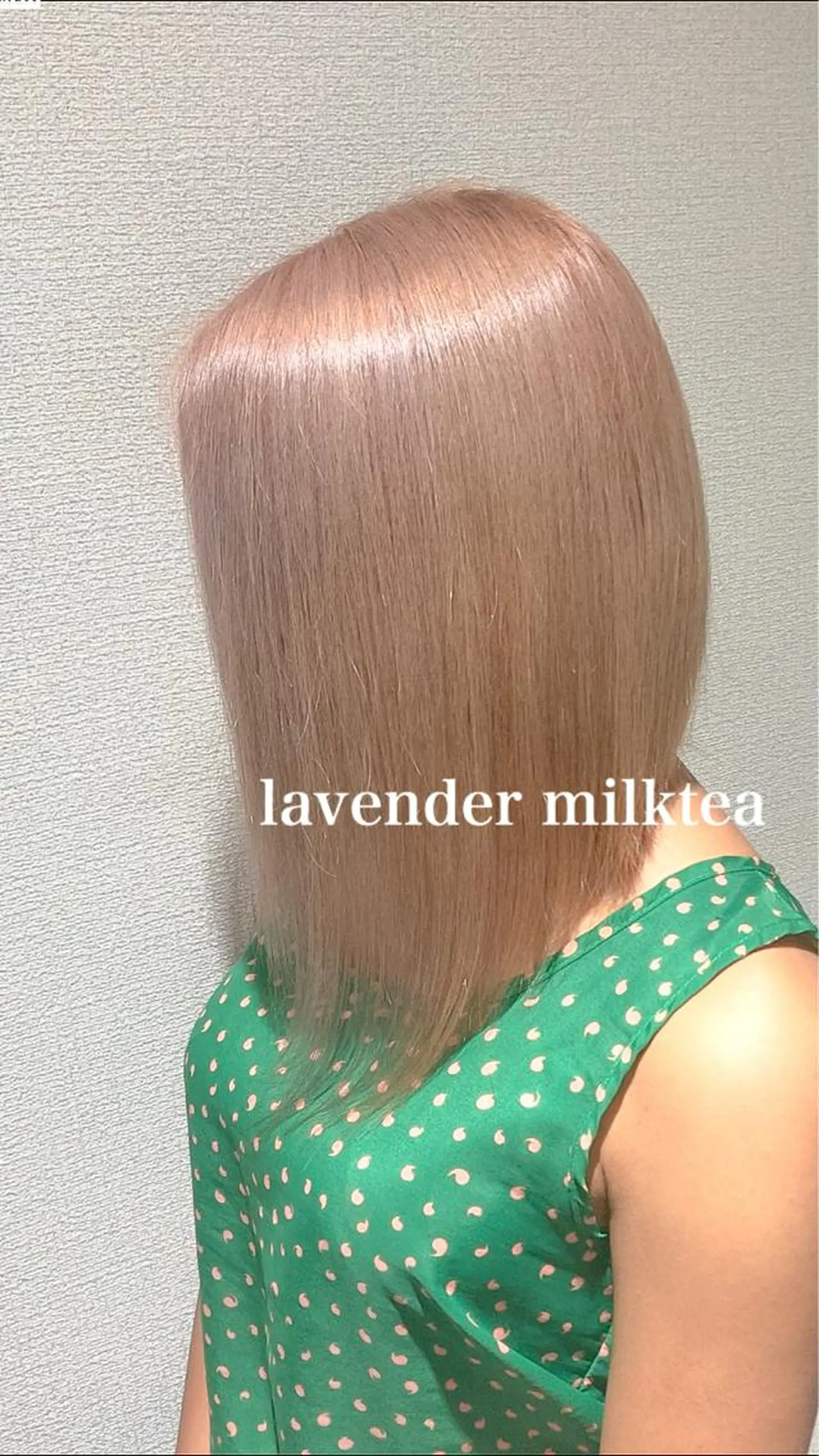 ミディアム カラー Selenehair 三条本店のヘアスタイル