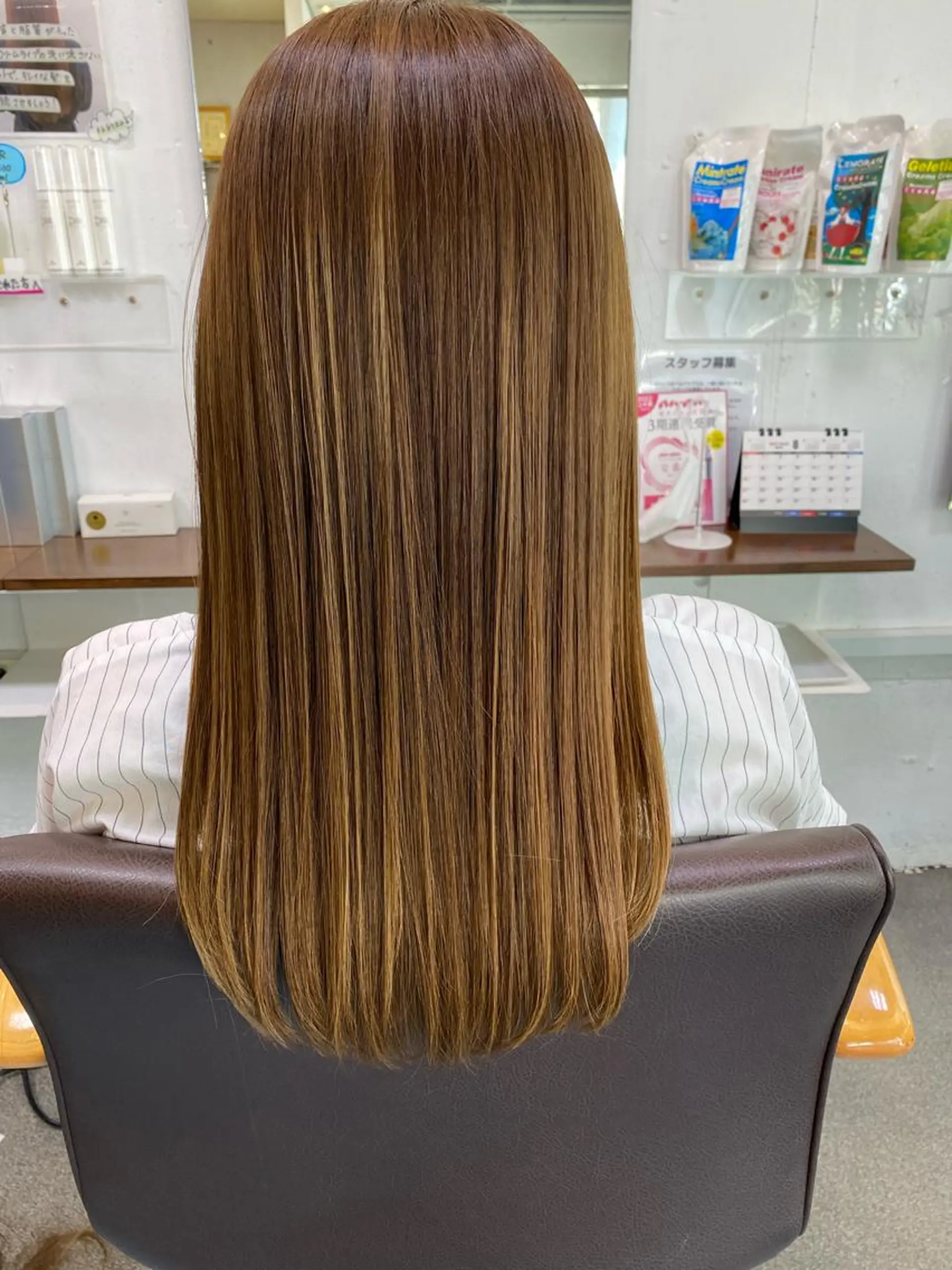 ロング カラー 髪質改善 トリートメント カット ヘアカラー トリートメント 【髪質改善】に特化 オリーブオイルクラブのヘアスタイル