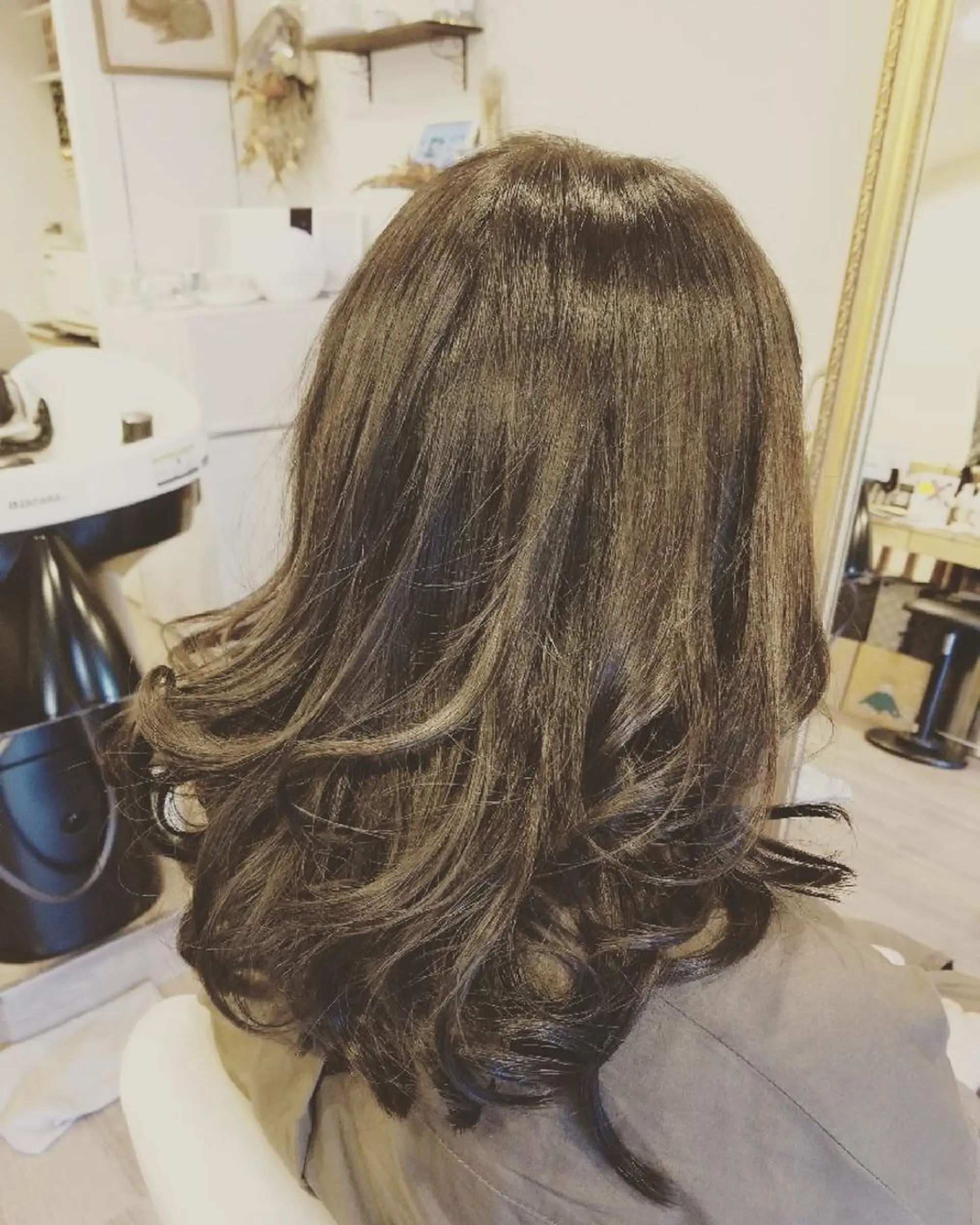 ロング カラー アディクシーカラー 外国人風カラー トリートメント spa hair ark 富井直美のヘアスタイル