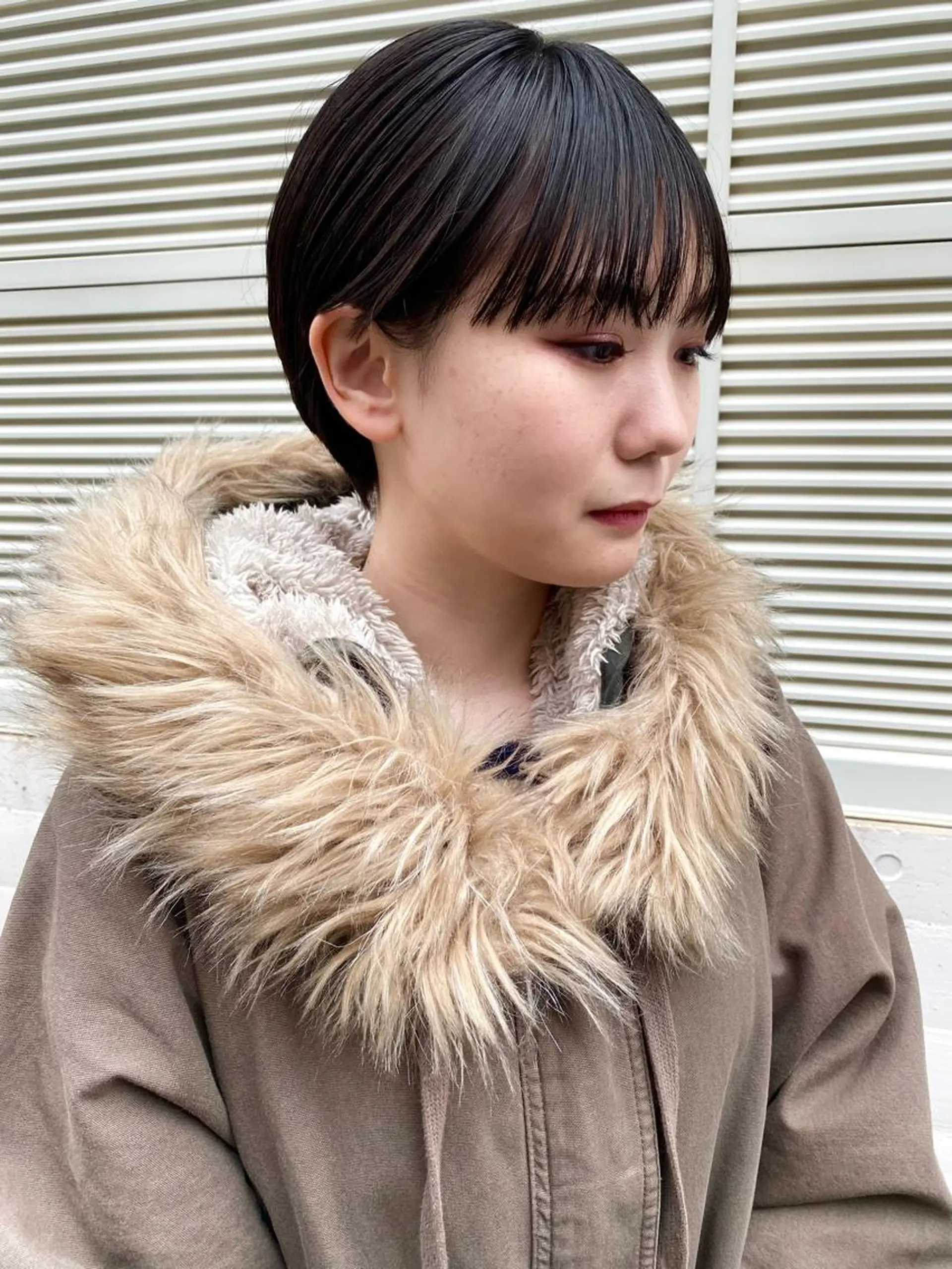 ショート カラー カット ヘアカラー トリートメント IVORY.所属・🟩白髪ぼかし/ボブ /ショートヘア/大司のヘアスタイル