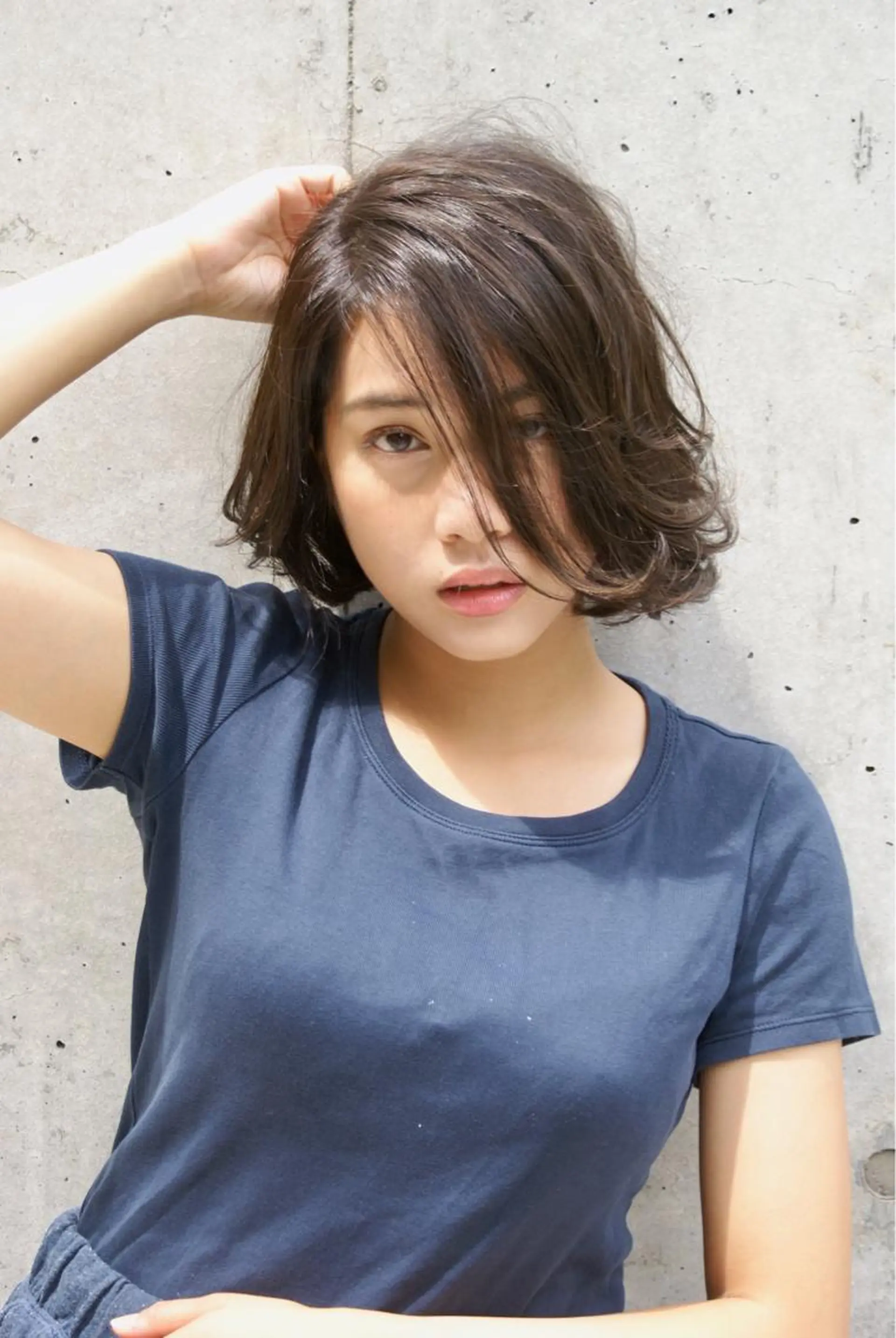 ショート カラー ボブ みうら ミウラのヘアスタイル