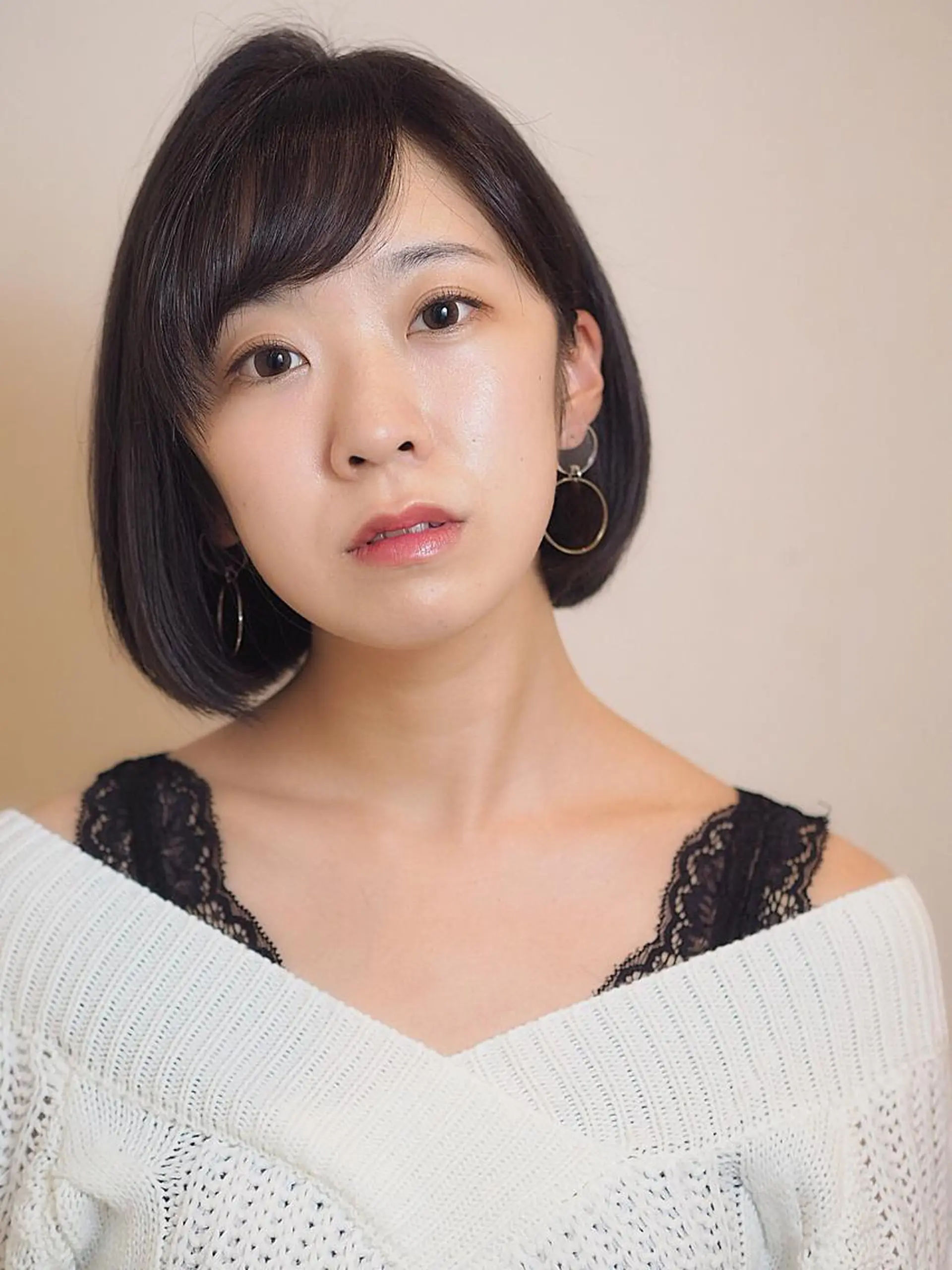 ショート カラー ボブ 坂本 直樹のヘアスタイル