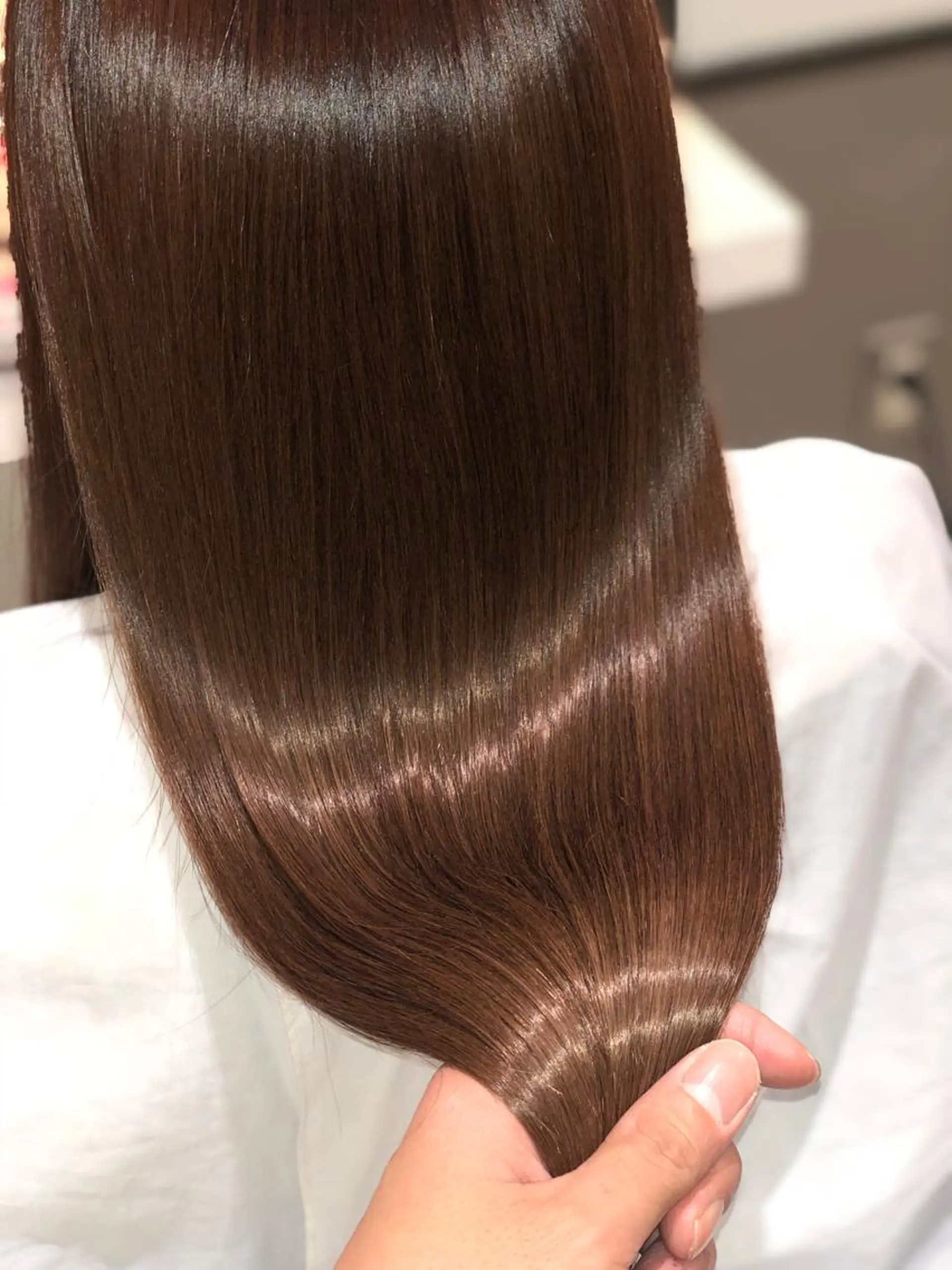 ロング カラー ベージュカラー ブリーチ 透明感カラー イルミナカラー ブリーチなしカラー ヘアカラー トリートメント 後藤 ユウキ/髪質改善🫧のヘアスタイル