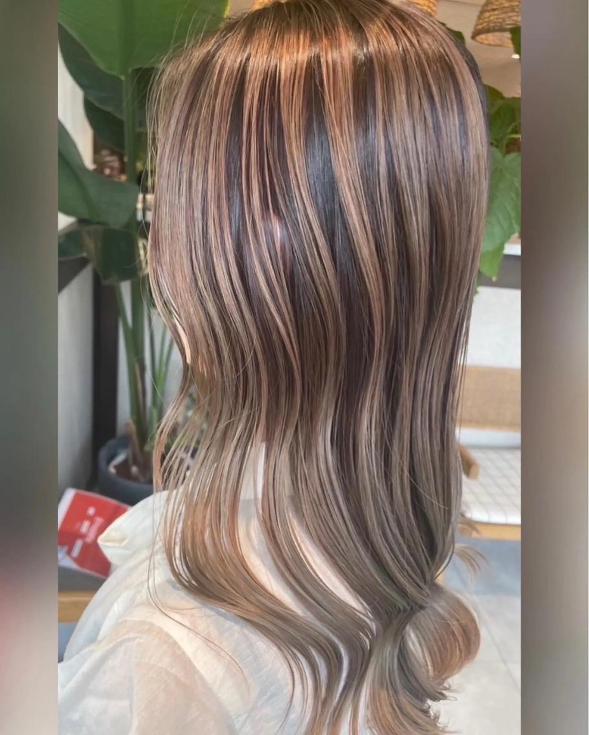 ロング カラー 松井 竜輝のヘアスタイル