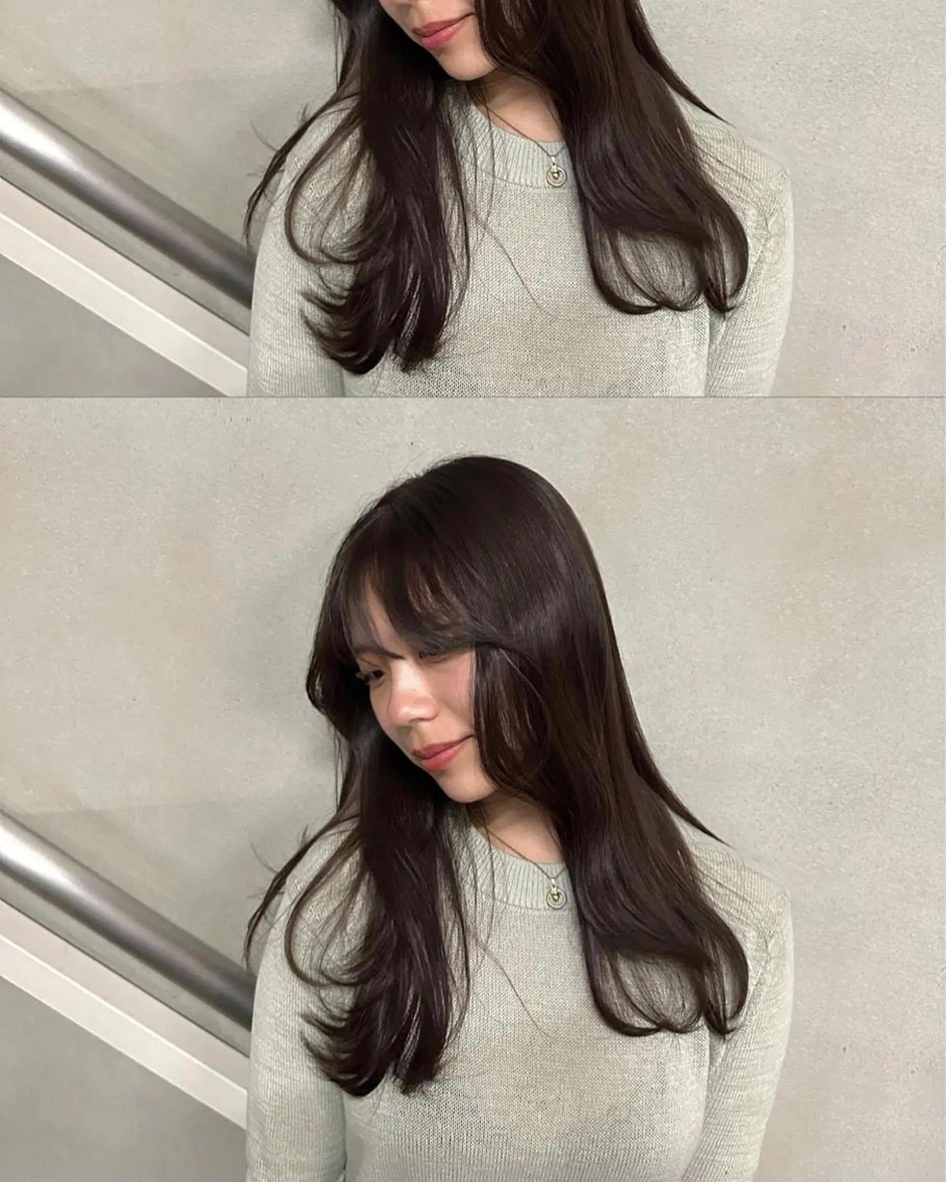 ロング カラー ブリーチ 透明感カラー/西梅田 / nagisa🦋のヘアスタイル