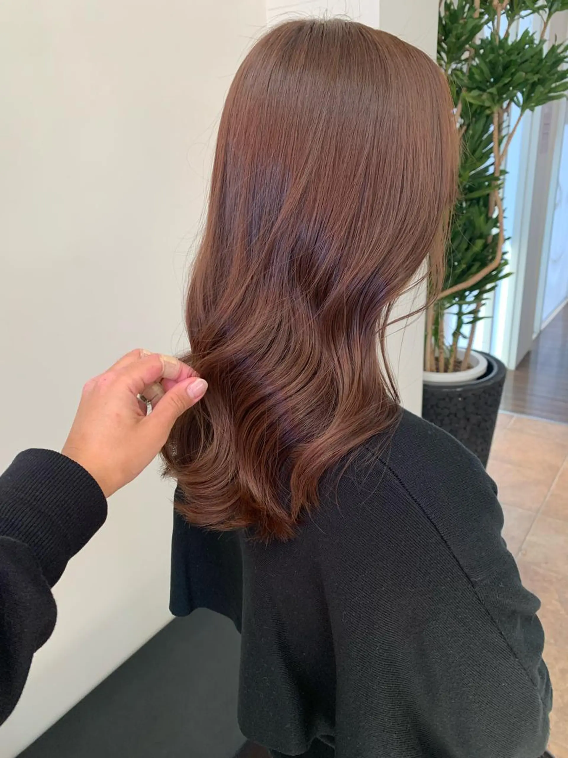 ロング カラー ベージュカラー 韓国風ヘア ヘアカラー トリートメント 韓国ヘア/レイヤー /大嶽佑馬のヘアスタイル