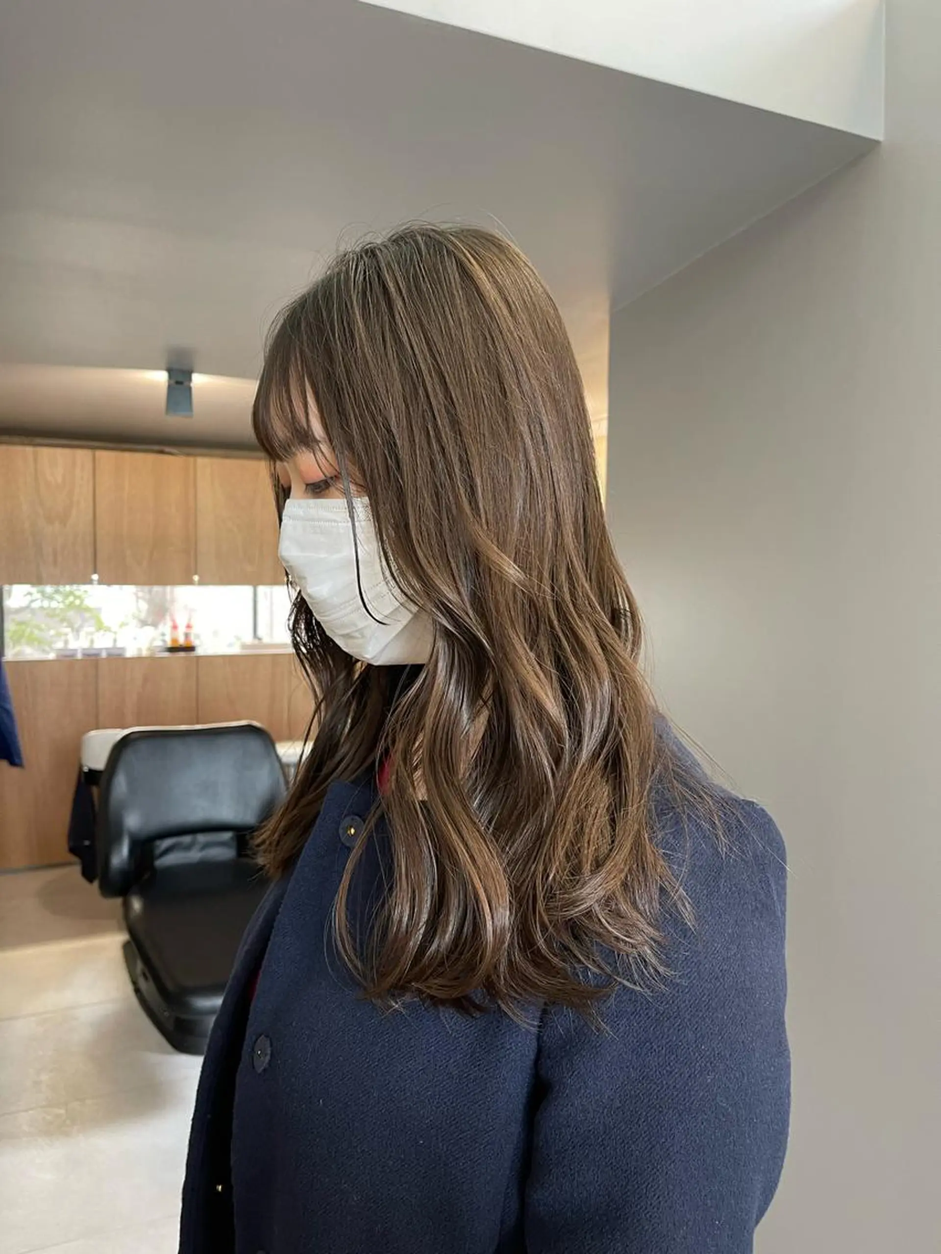 ロング カラー トリートメント 滝沢 嵩大のヘアスタイル