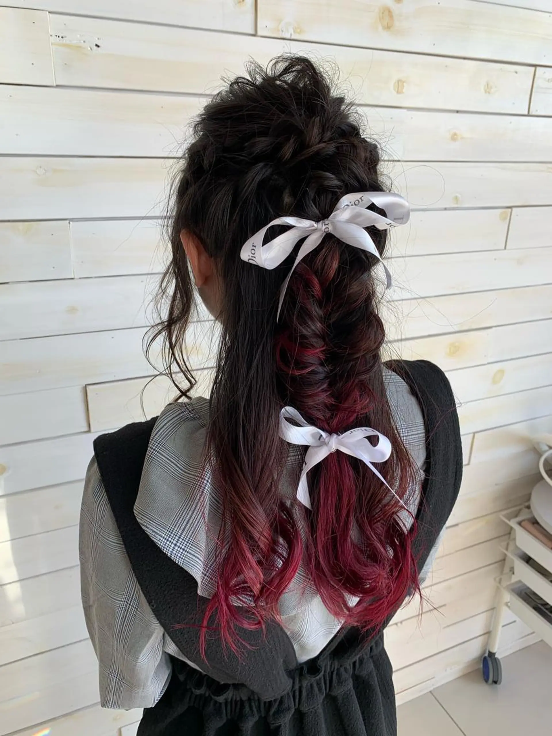 ロング インナーカラー /ヘアメ じゅんのヘアスタイル