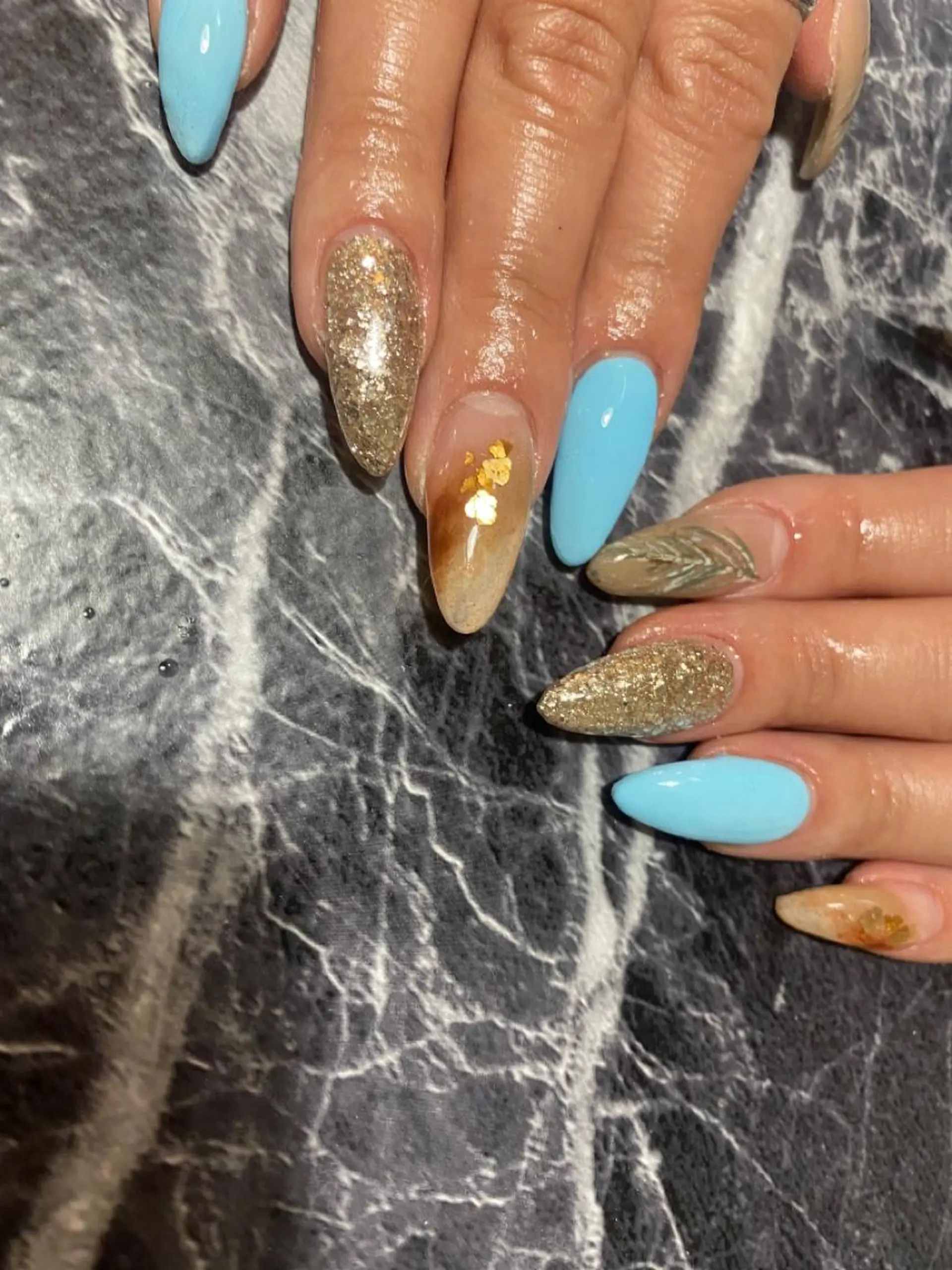 ネイル 山中 あいのネイルデザイン