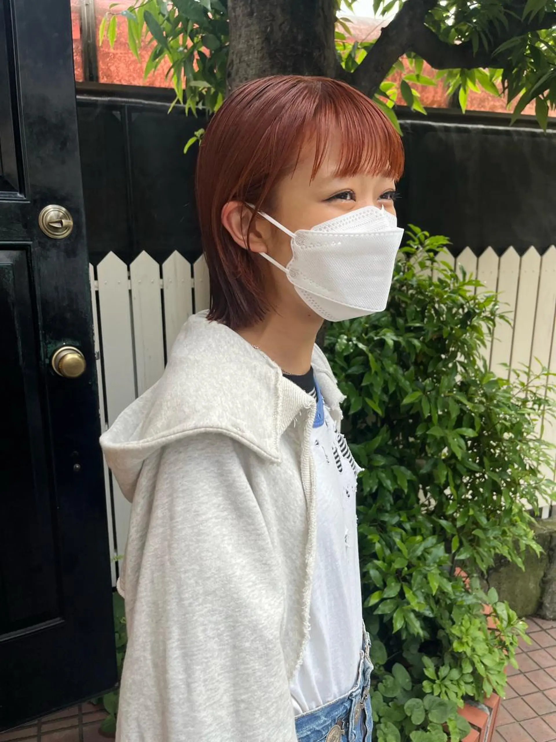 ショート カラー eri kinjoのヘアスタイル
