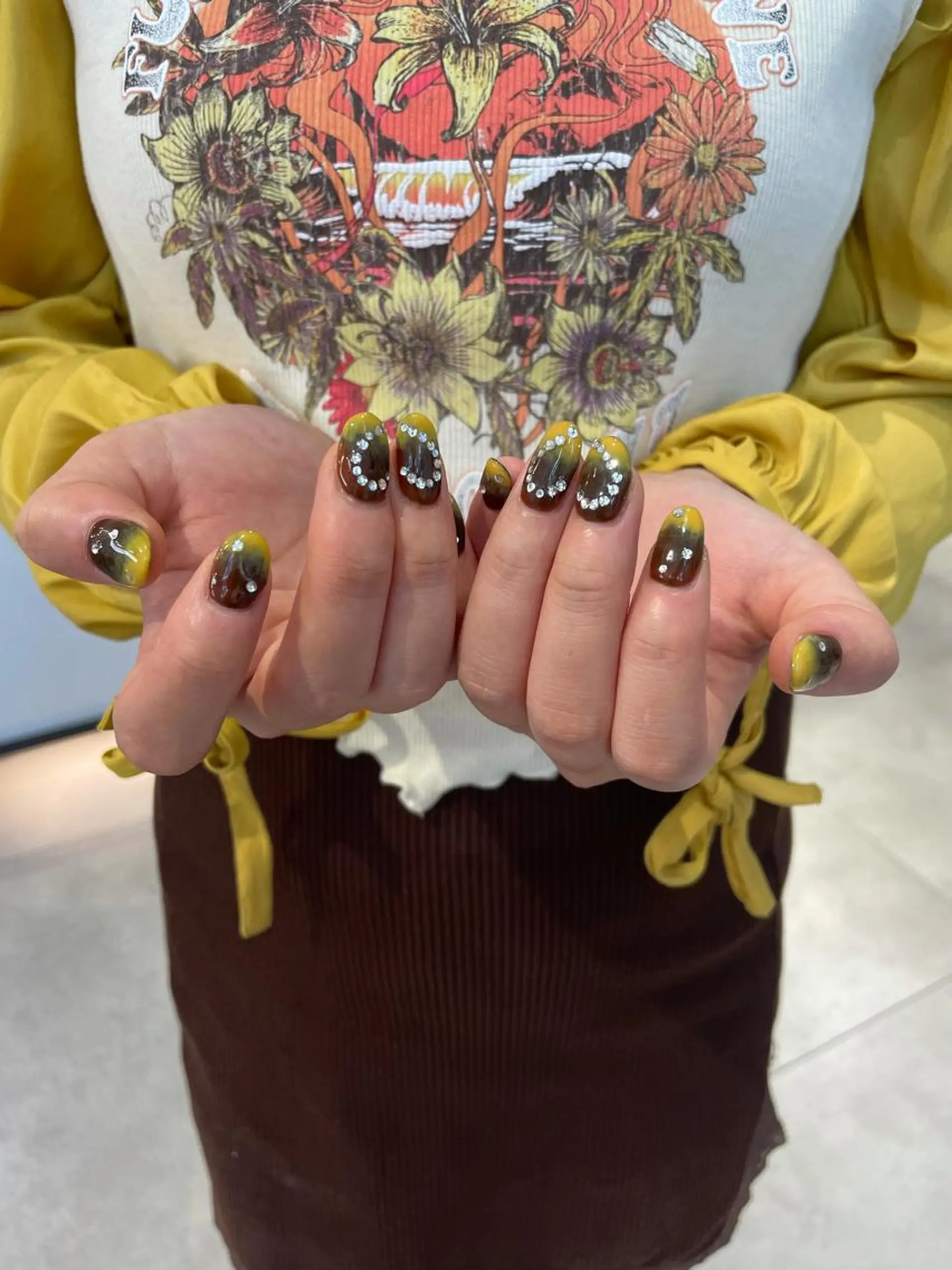 ネイル 🎀ボブ＋ハイトーン シュカ👶🏻のヘアスタイル