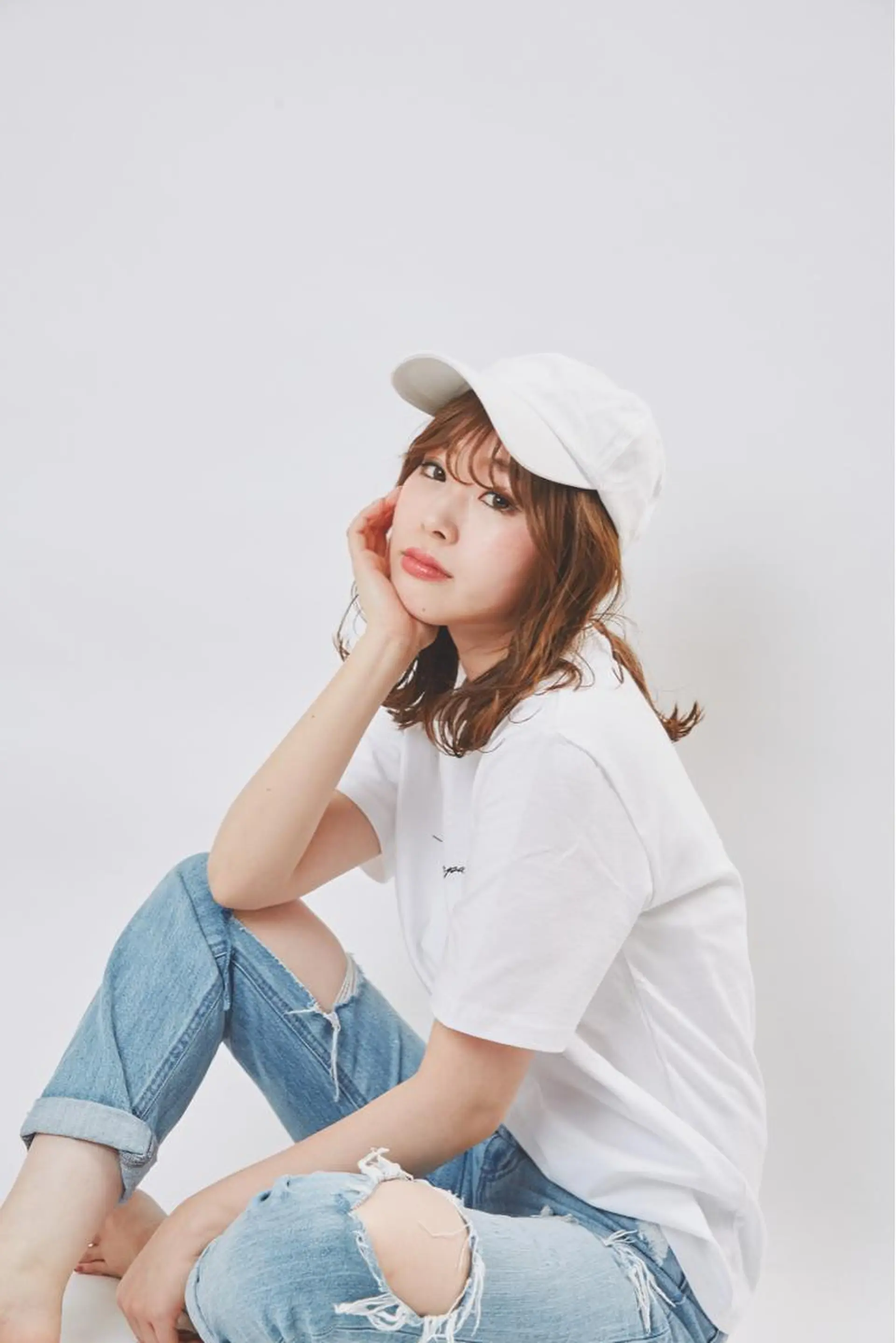 ミディアム カラー パーマ ヘアアレンジ メンズ キッズ ネイル マツエク・マツパ アティリー 西梅田のヘアスタイル