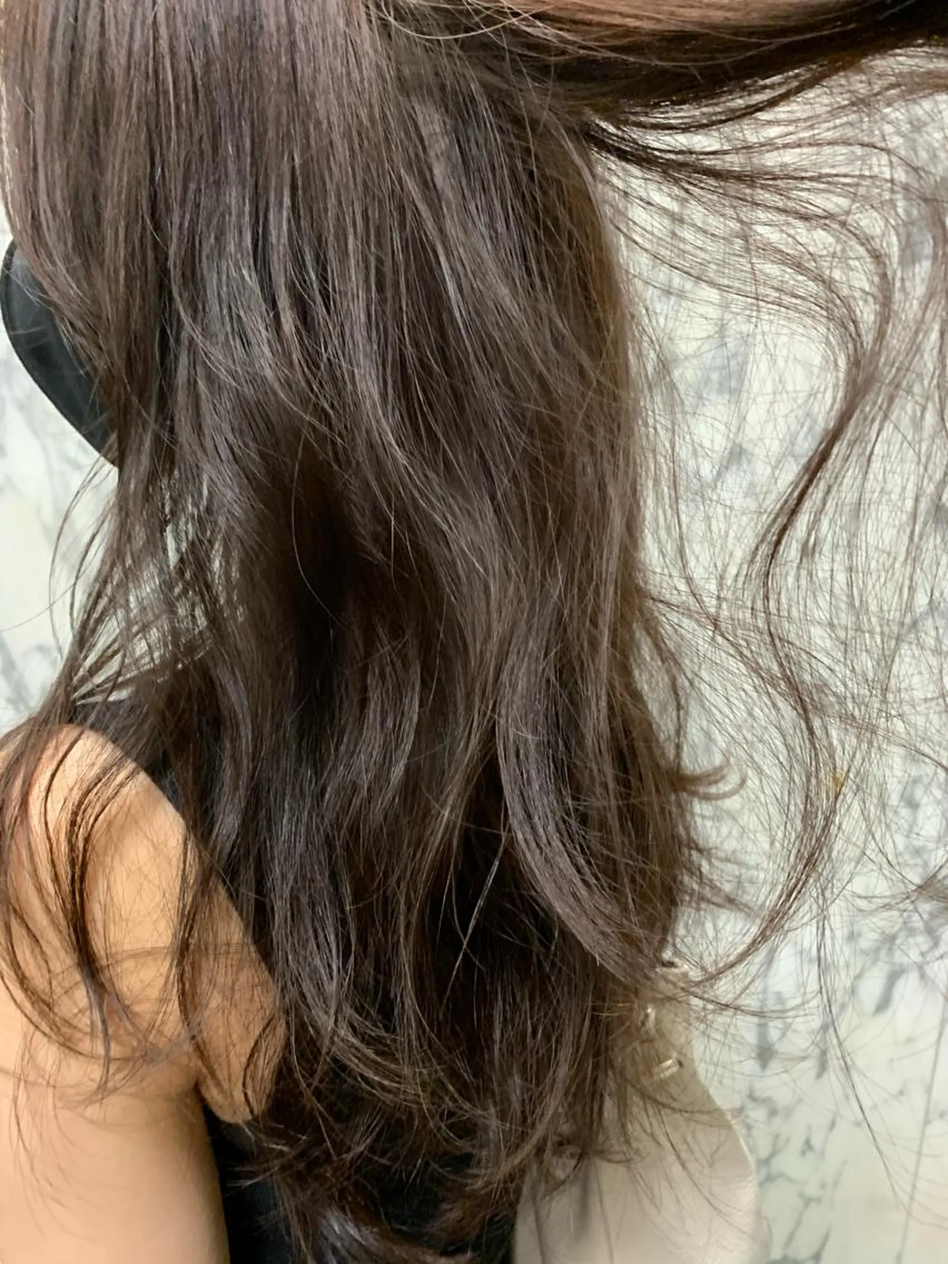 ミディアム カラー ベージュカラー レイヤーカット オルチャンヘア カット ヘアカラー 川崎　レイヤーカット /江口真正のヘアスタイル