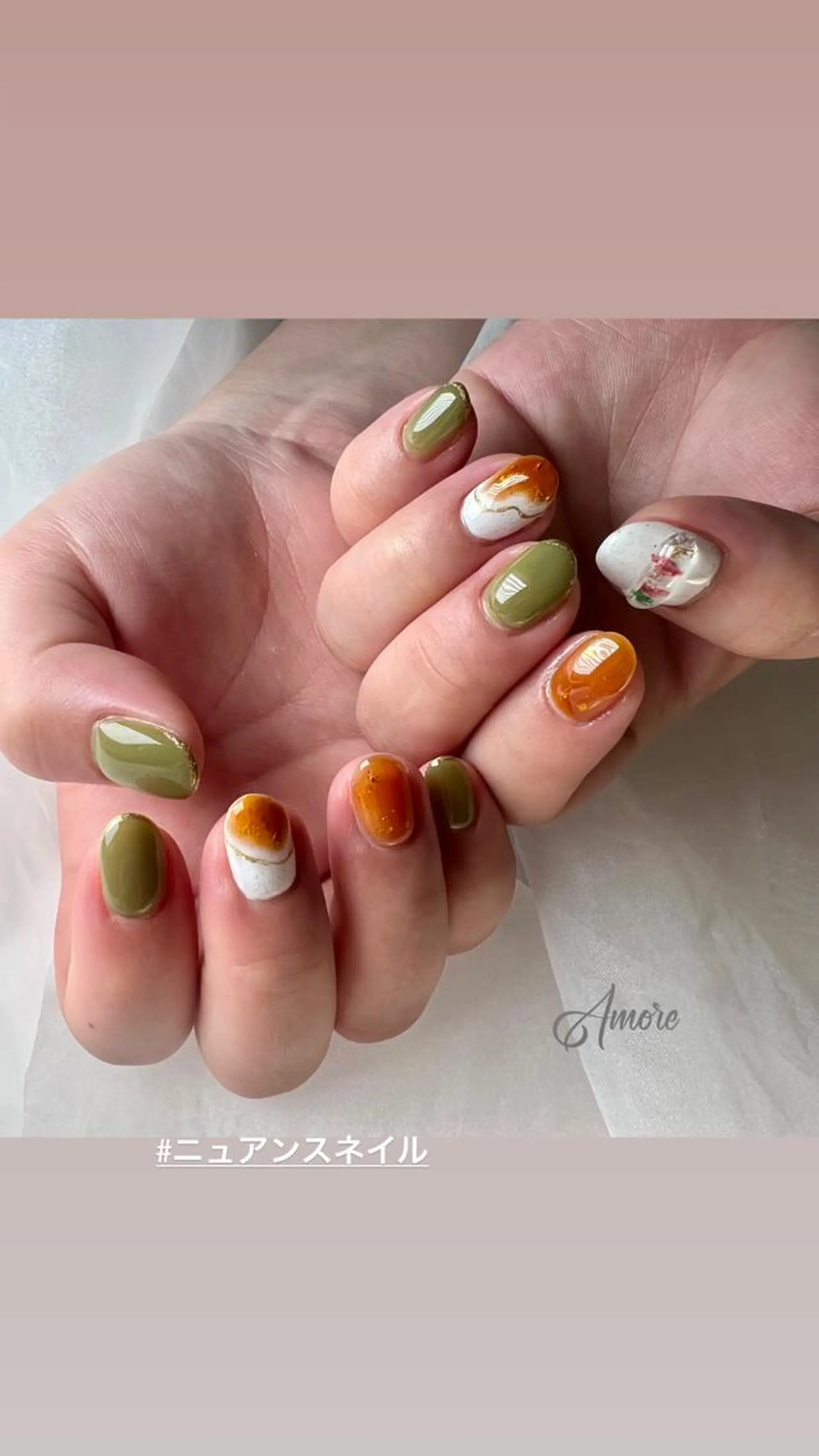 ネイル ジェルネイル 韓国ネイル ミラーネイル オフィスネイル パラジェル You kyehwaのネイルデザイン