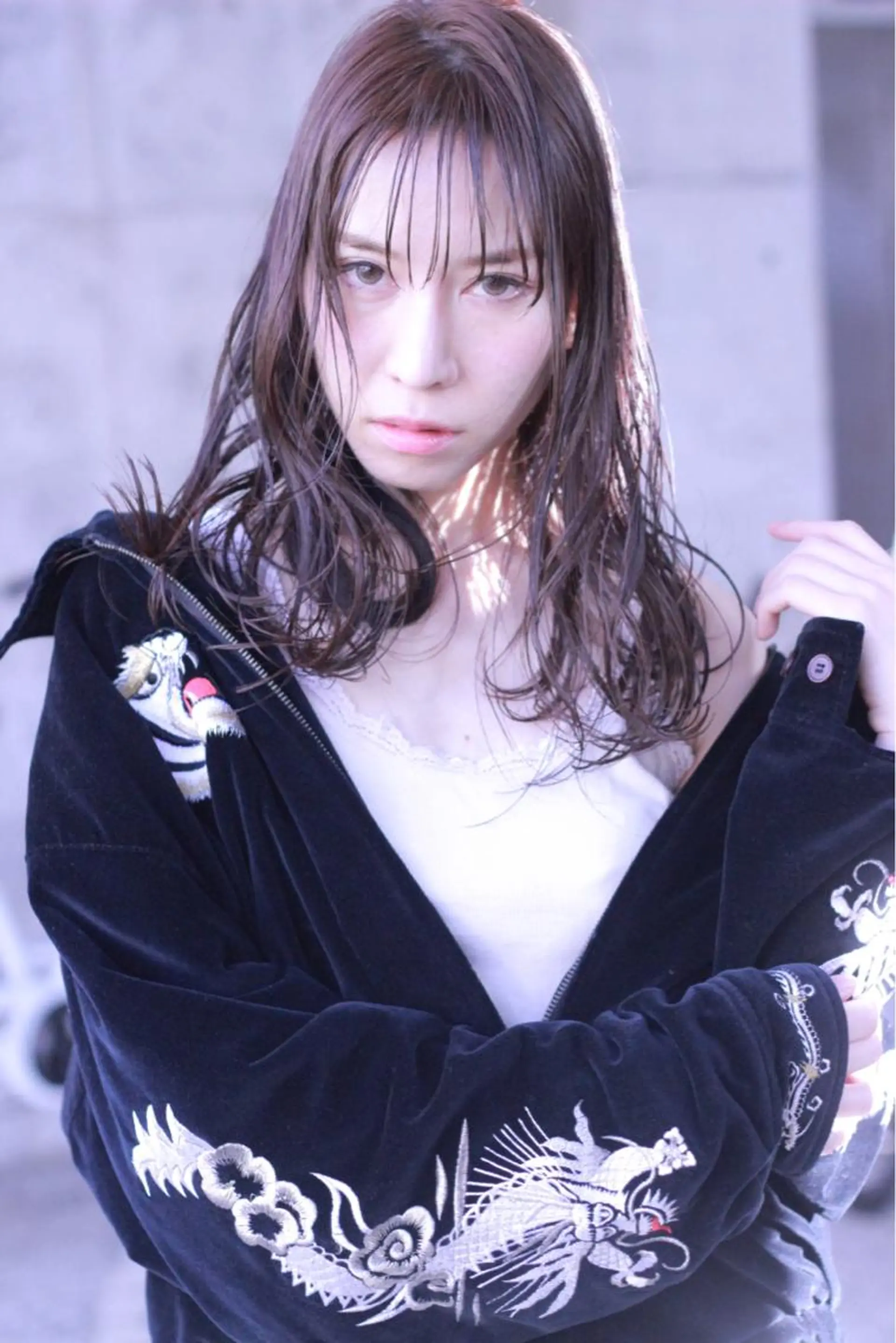 ミディアム カラー 及川 光のヘアスタイル