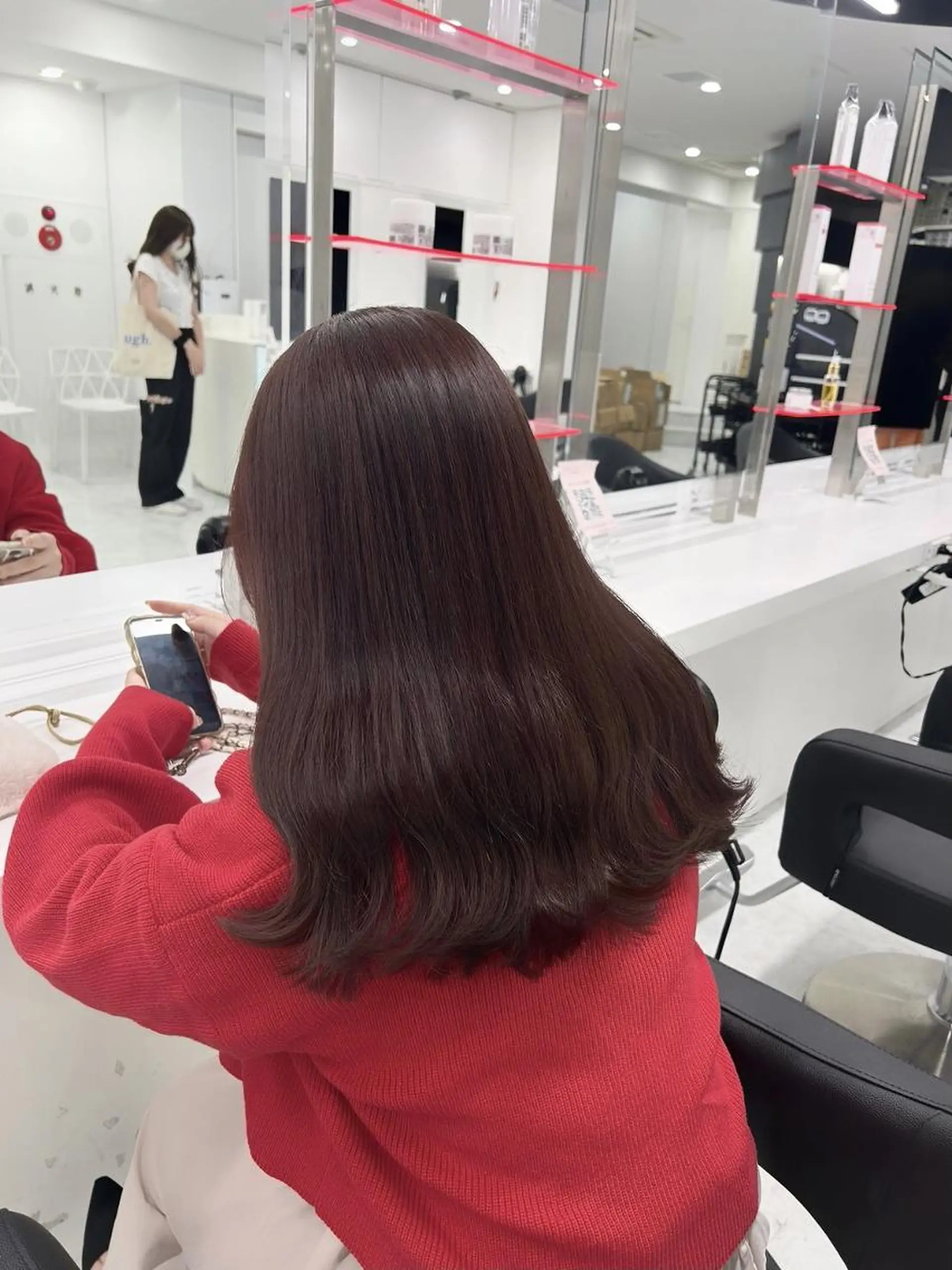 カラー 透明感映えカラー🐬 BABY上野のヘアスタイル