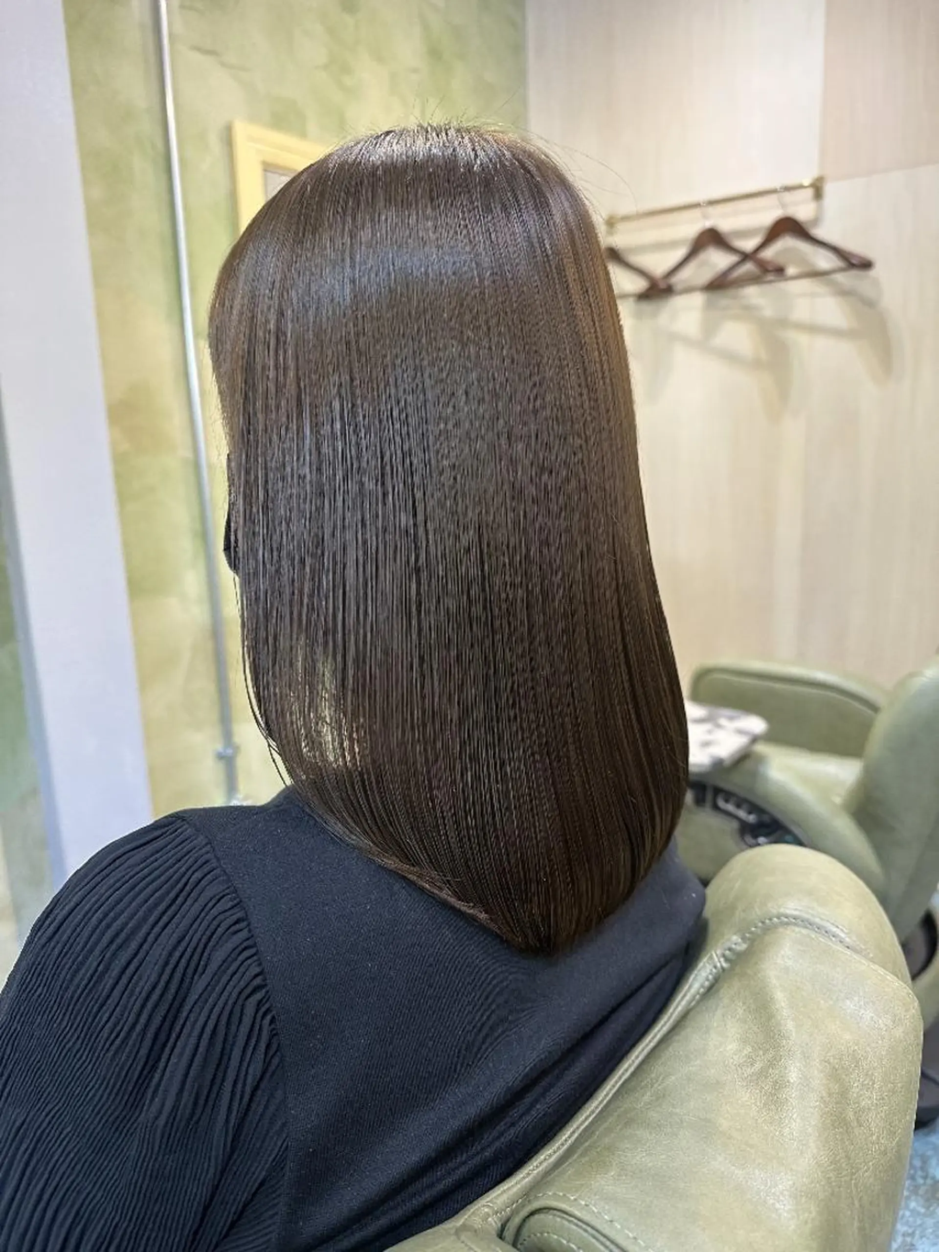 ミディアム 川端 智治のヘアスタイル