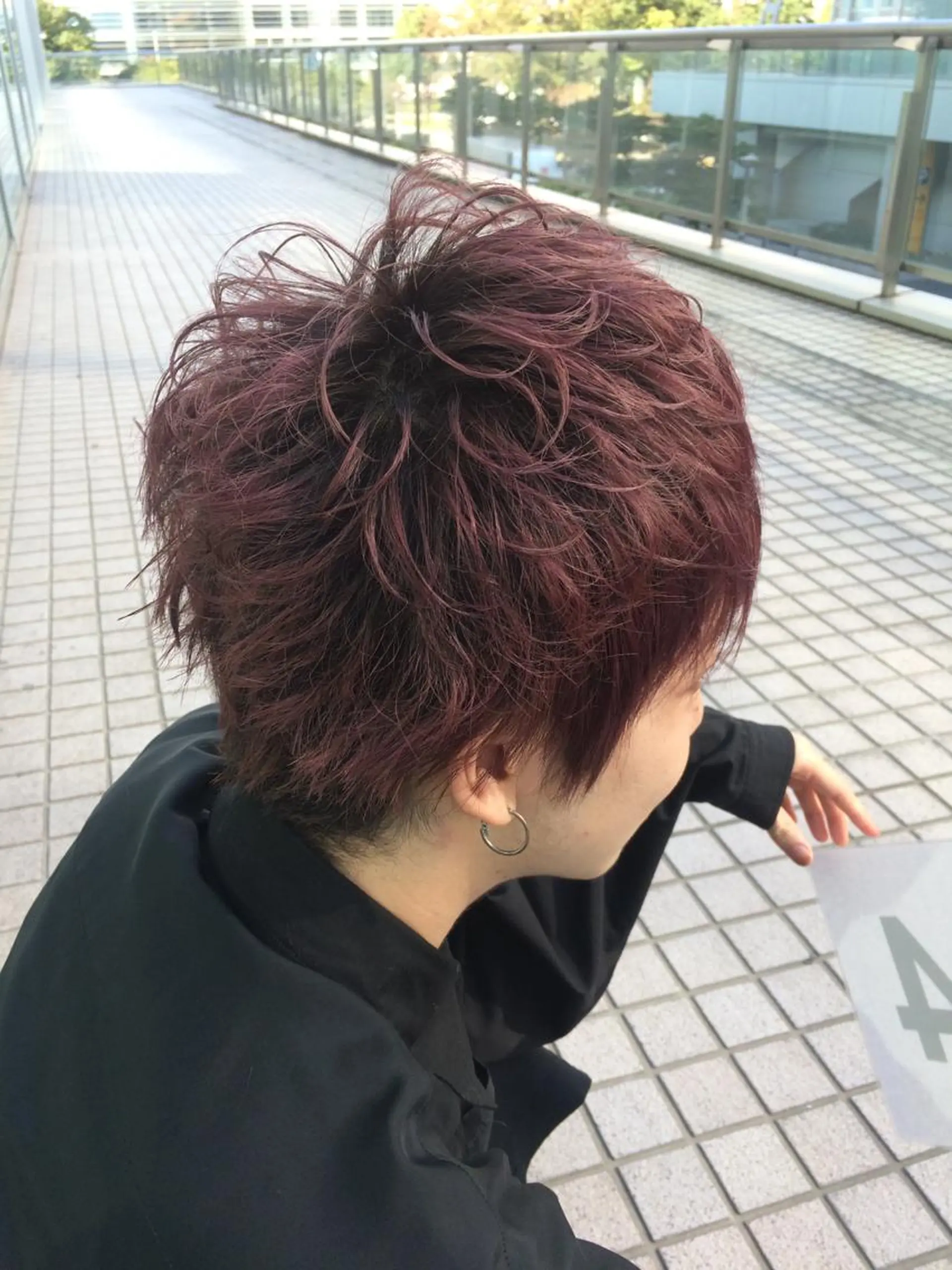 ショート カラー メンズ Kobayashi ハイライト/ショートのヘアスタイル