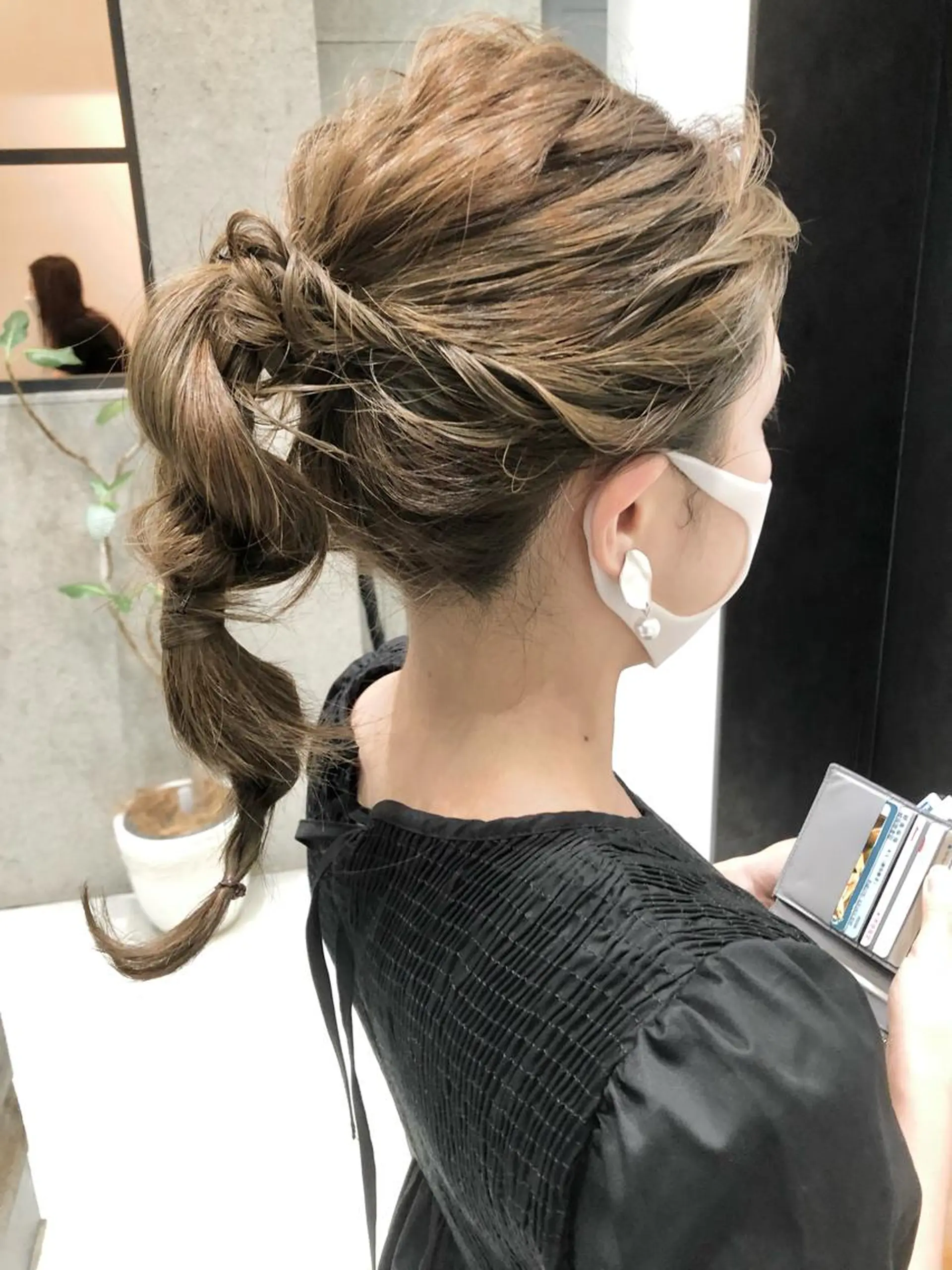 セミロング 🌈外国風ハイライト こうたろうのヘアスタイル