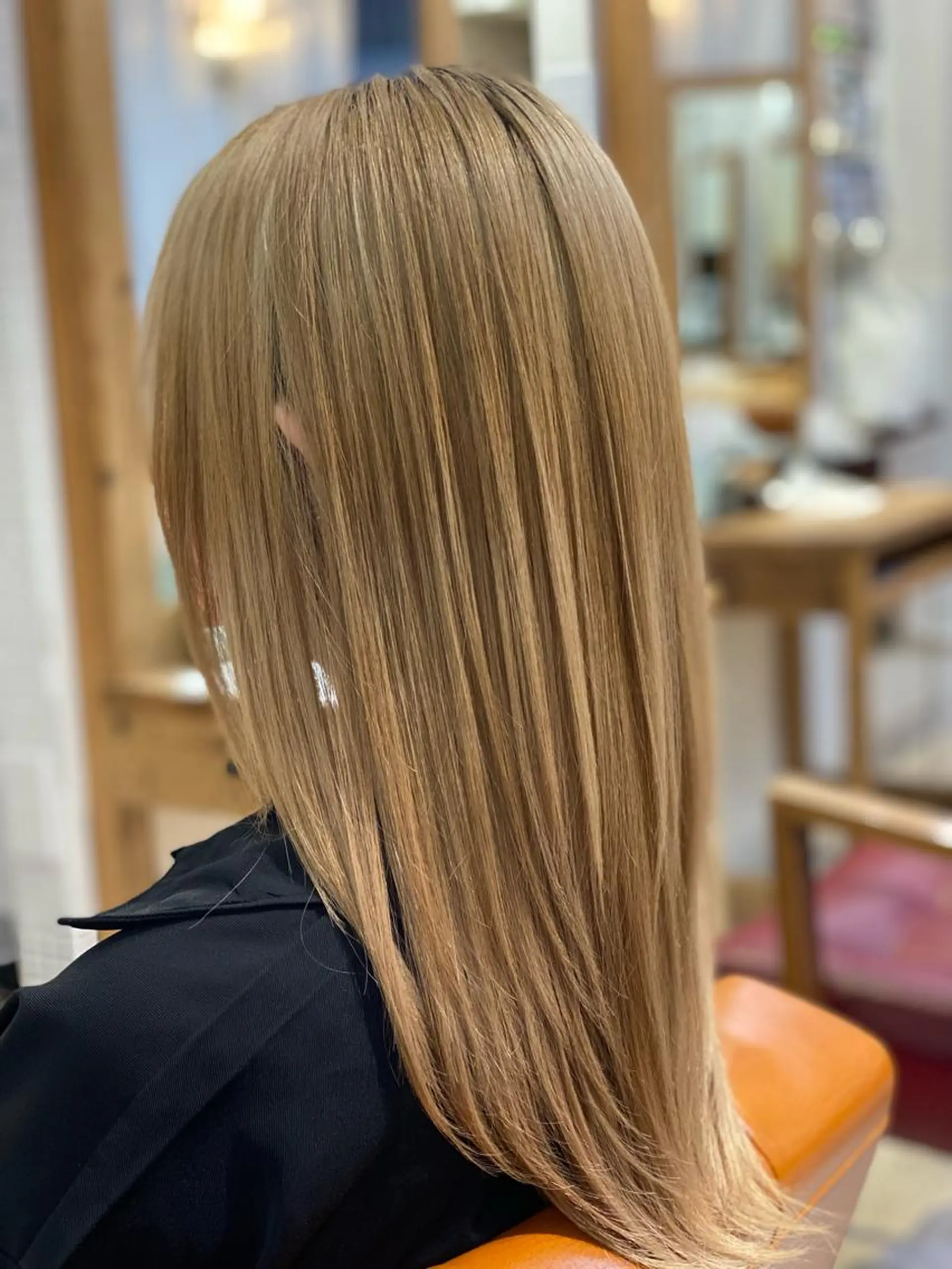 セミロング カラー ヘアカラー トリートメント 森下 友　Dio...池袋のヘアスタイル