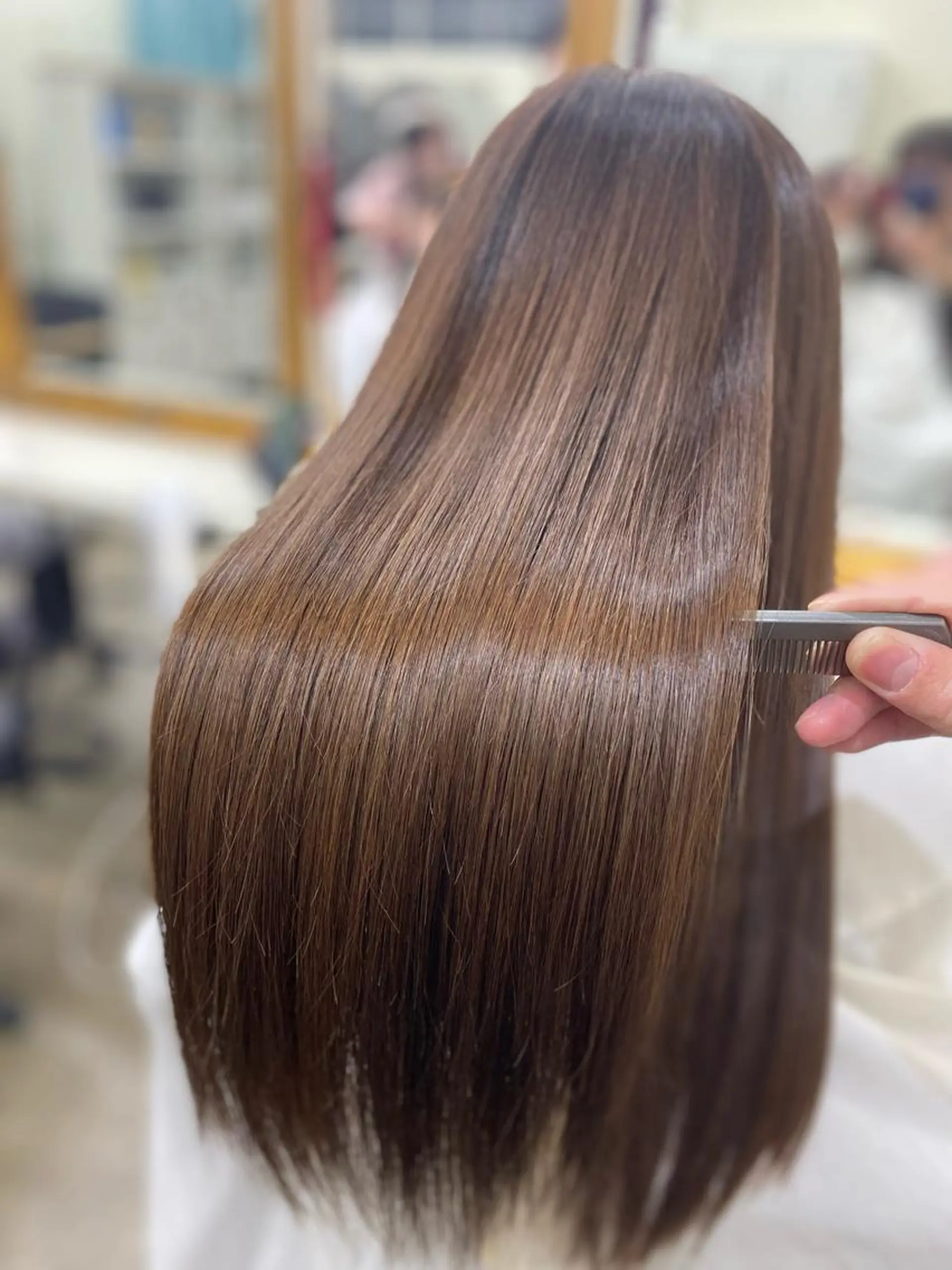 カラー ウルフ/レイヤー /髪質改善 ナユタのヘアスタイル