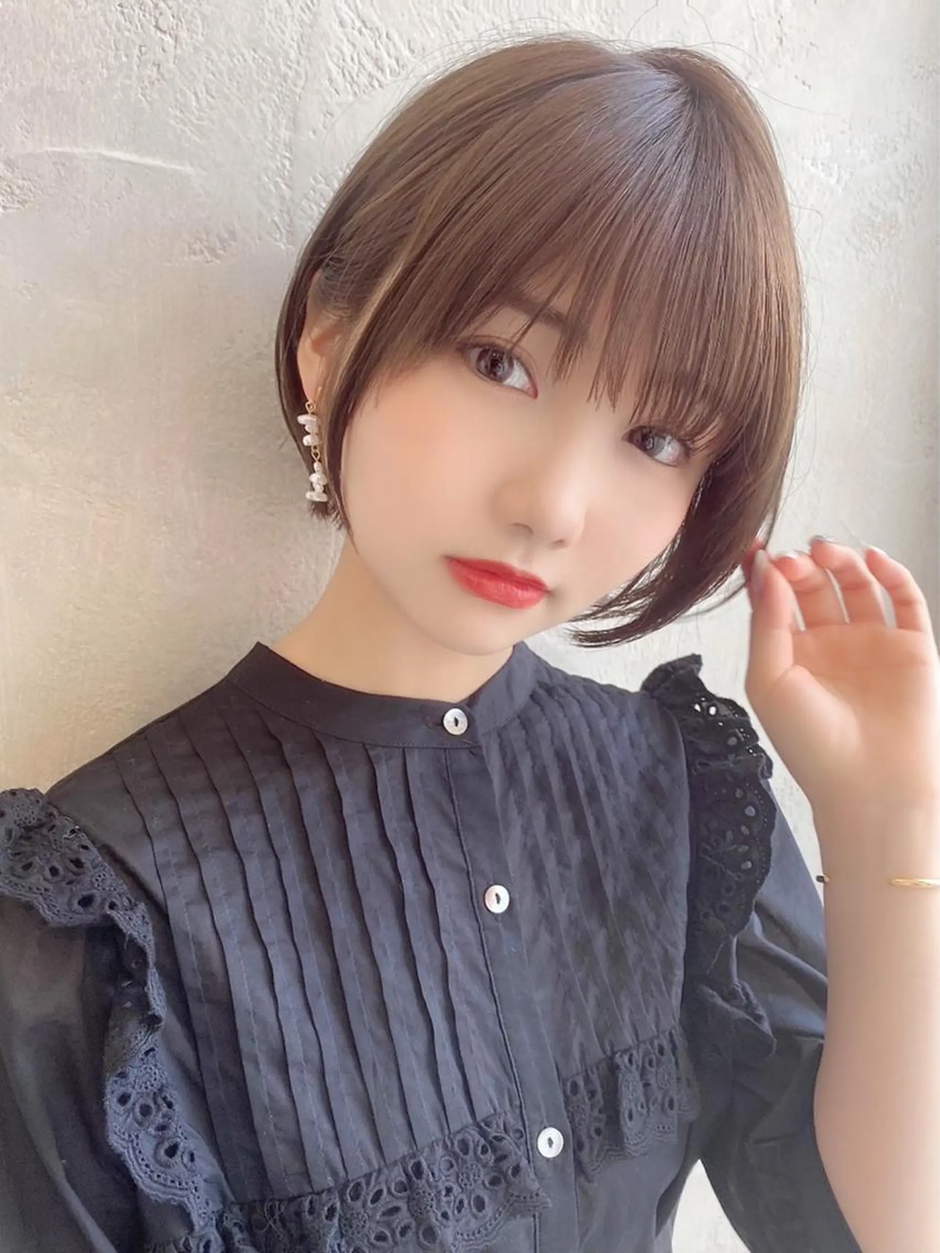 ショート 新宿　ショート・ボブ カットモデル募集のヘアスタイル