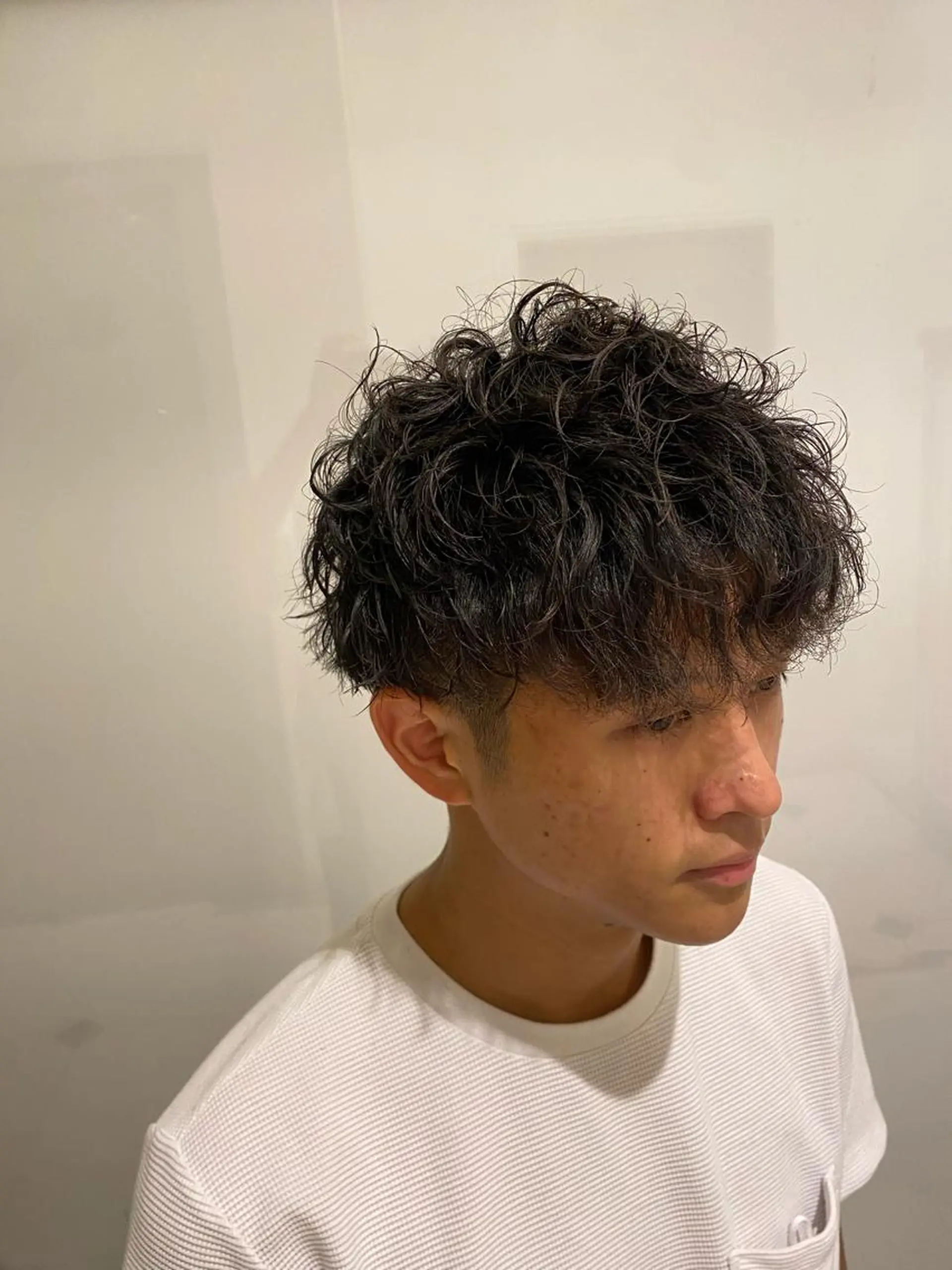 ミディアム 齋藤 大晟のヘアスタイル