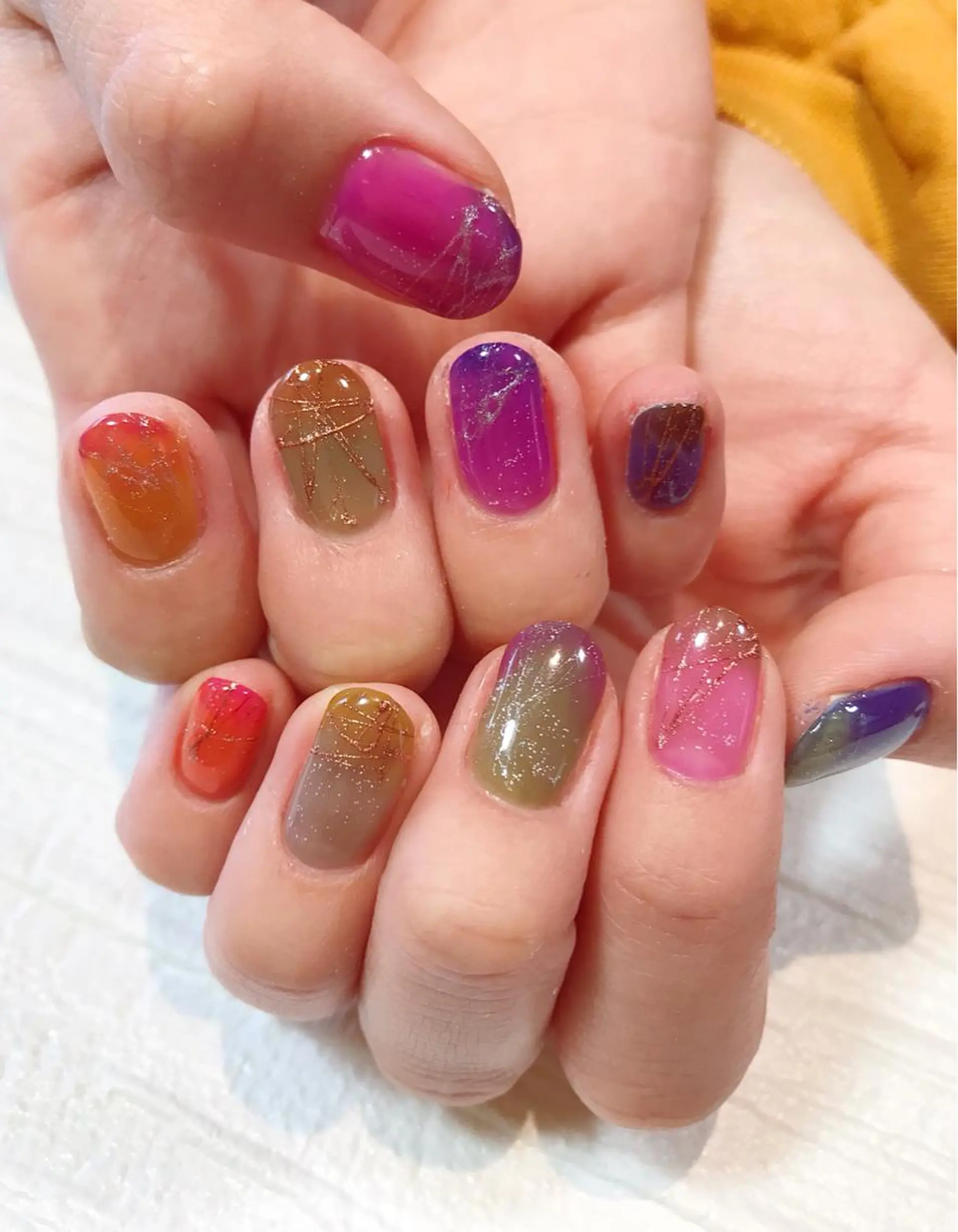 ネイル ハンドネイル NAILSALON AMULEのネイルデザイン